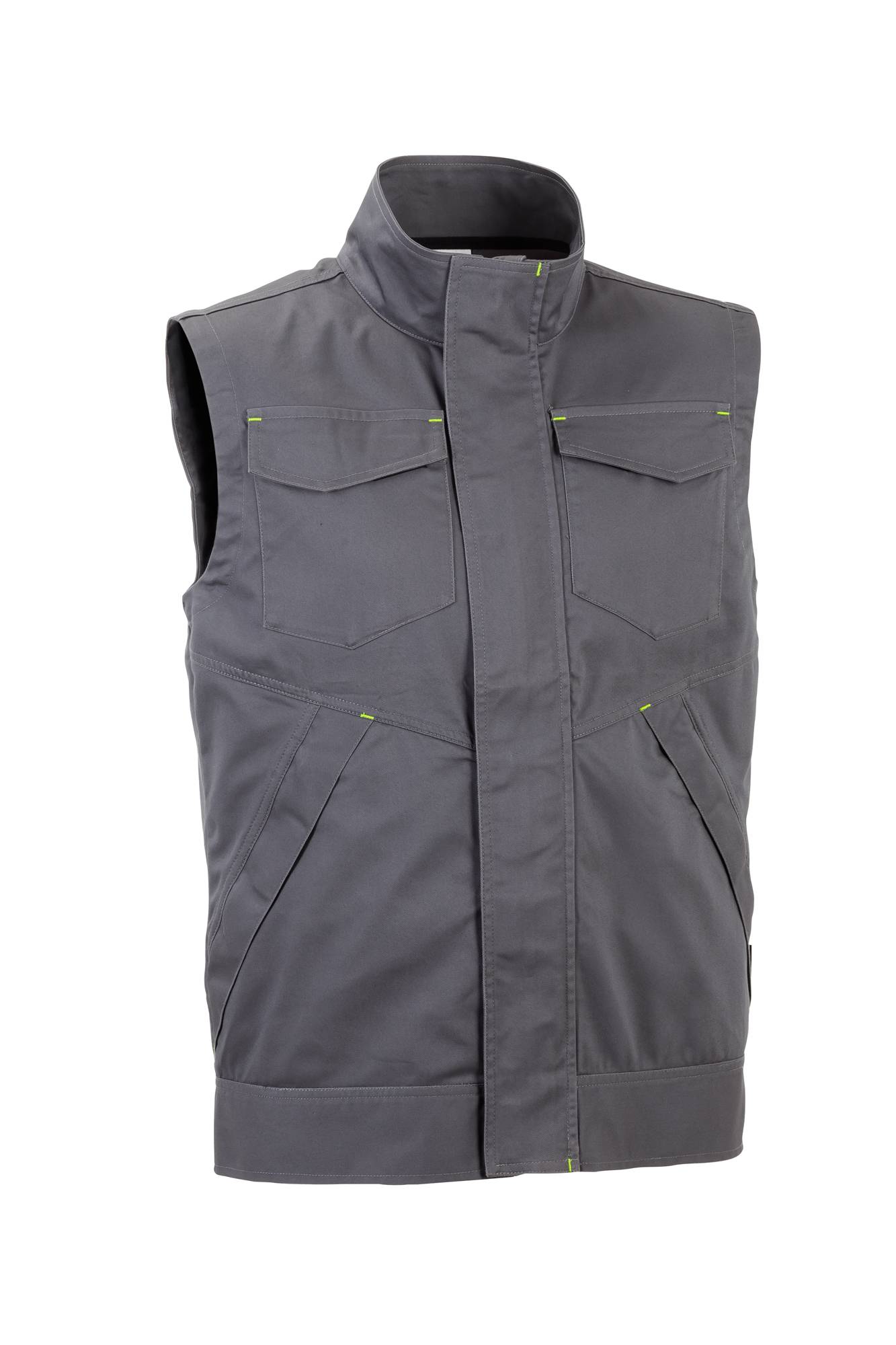 Planam PLANAM Stretchline Weste anthrazit 4XL 6631068