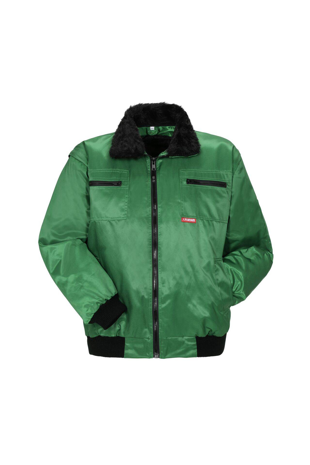 PLANAM Gletscher Comfort Jacke grün Outdoor Gr. L