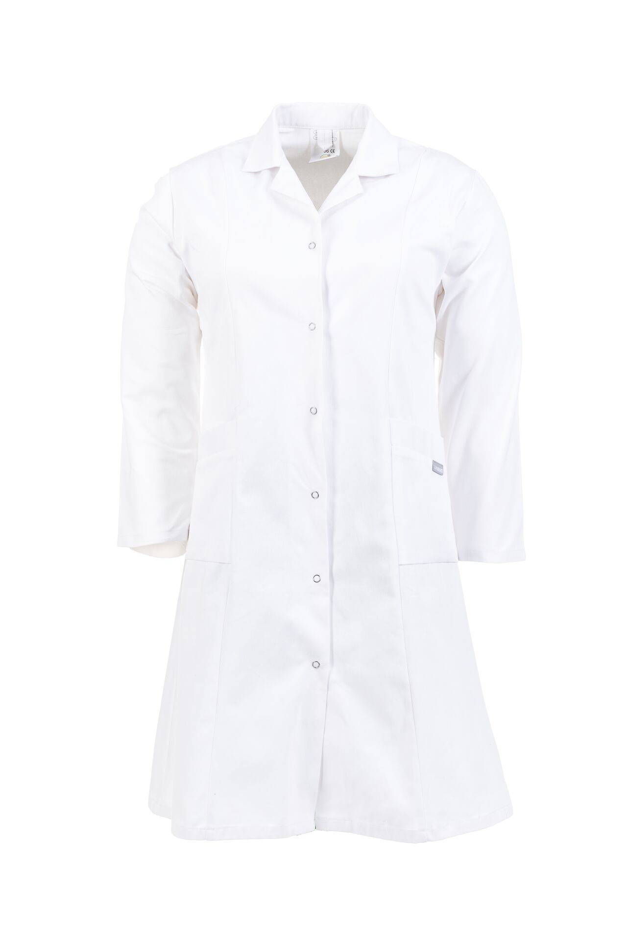 PLANAM Berufsmantel Baumwolle Langarm reinweiß Gr. 38