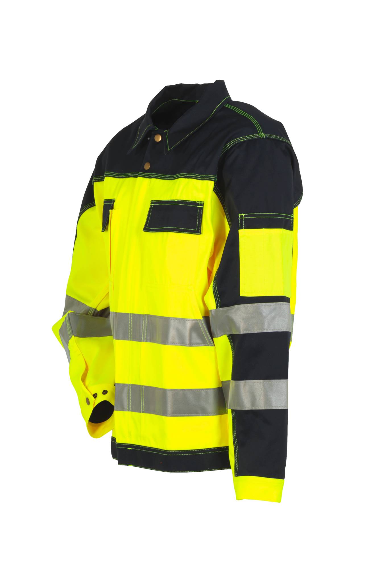 Planam Warnschutz Bundjacke gelb/marine 30 2007030