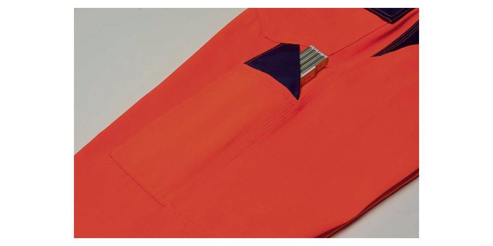 PLANAM Warnschutz-Bundhose Nr.2017 Gr.48 gelb/marine