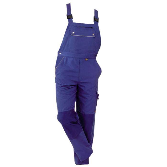Arbeitslatzhose - Gr. 90 - marine - Norm EN 26330 - 65% PES - 35% CO - 320 g/m² - atmungsaktiv - schmutz- und wasserabweisend - "Canvas 320"