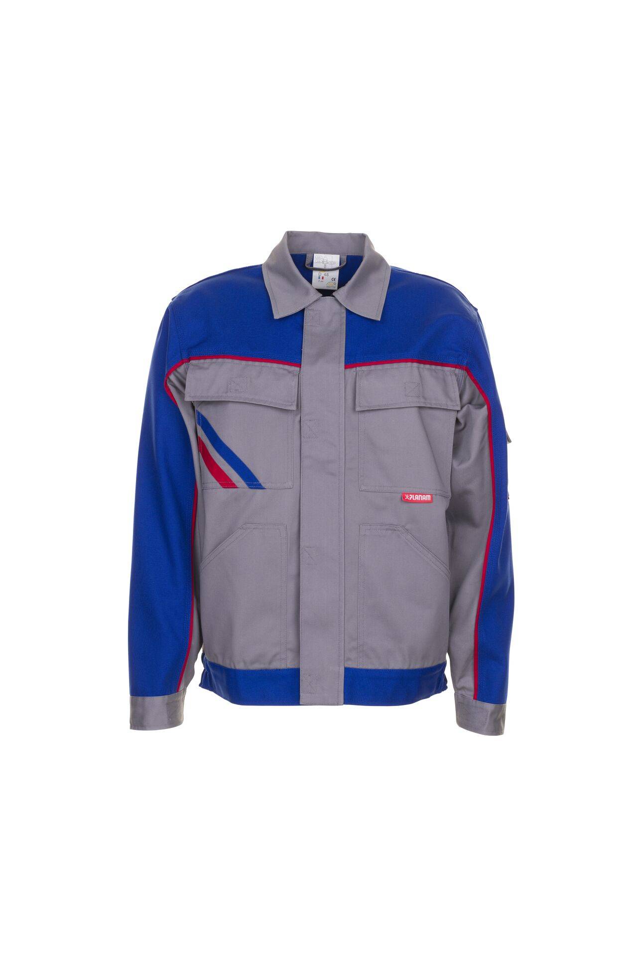 PLANAM Bundjacke zink/kornblau/rot Highline Gr. 27
