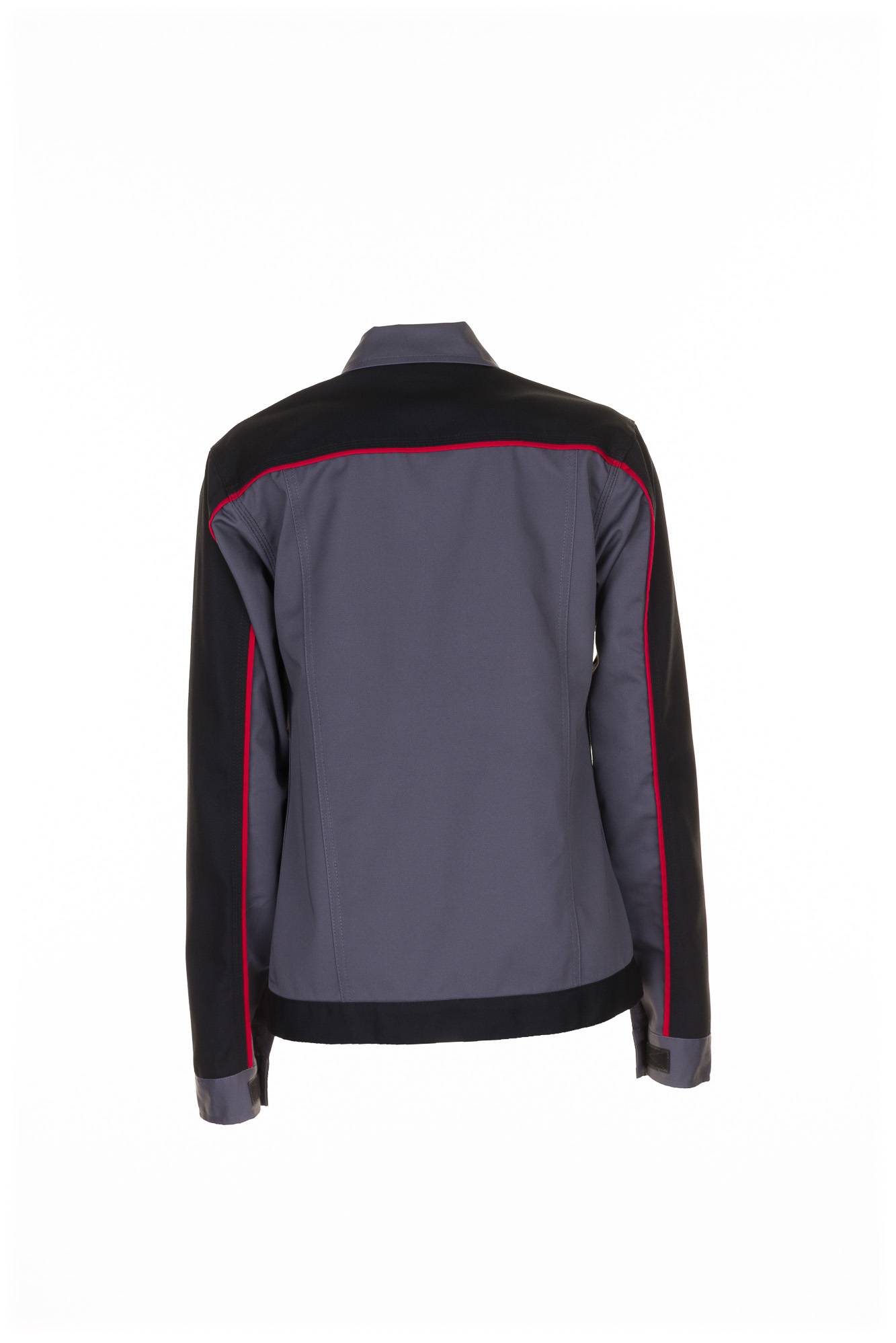 Planam Highline Damen Bundjacke schiefer/schwarz/rot 34 2319034