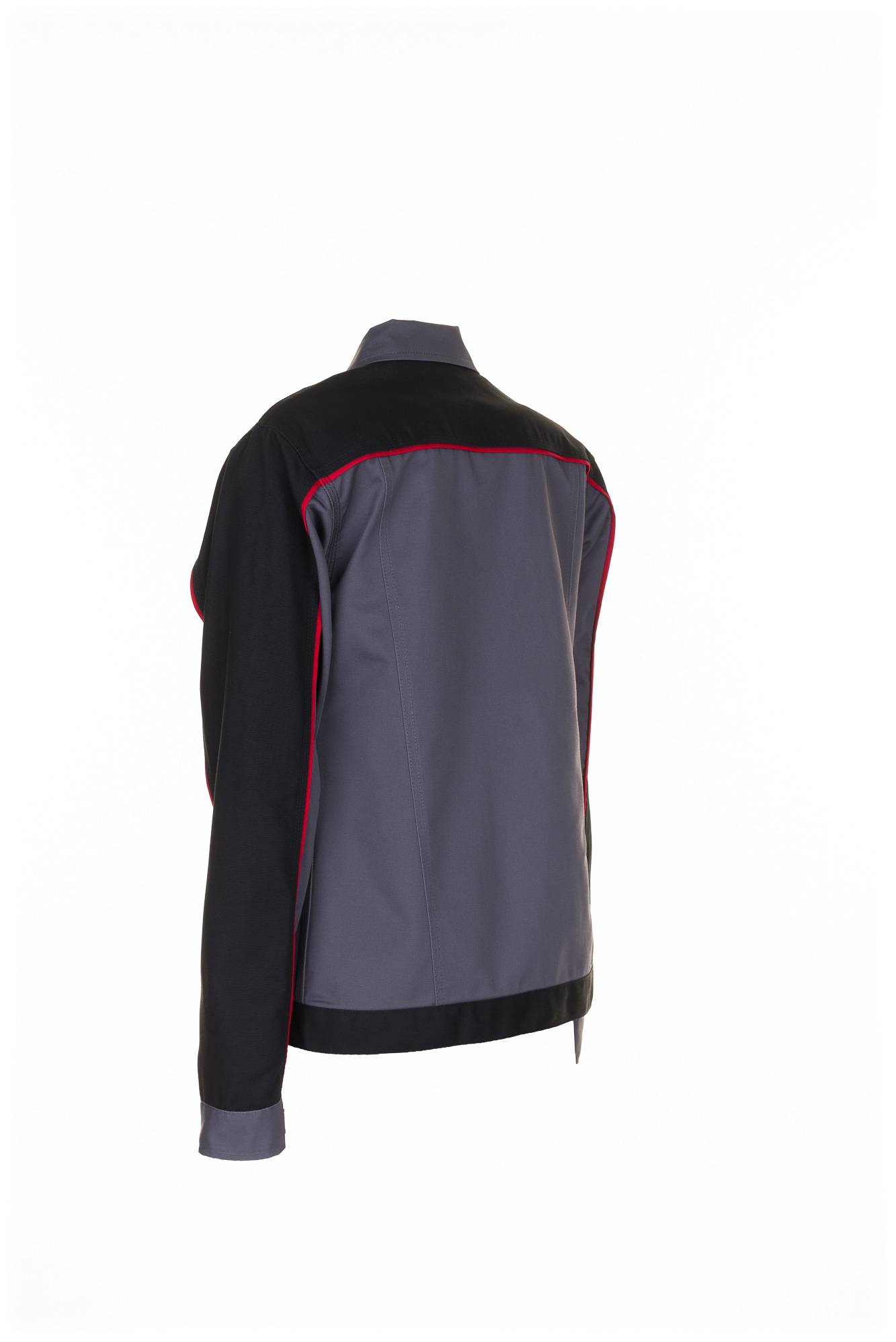 Planam Highline Damen Bundjacke schiefer/schwarz/rot 52 2319052