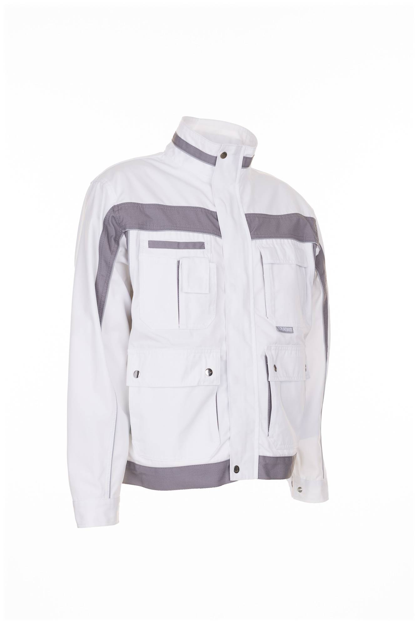 Planam Plaline Bundjacke reinweiß/zink 58 2503058