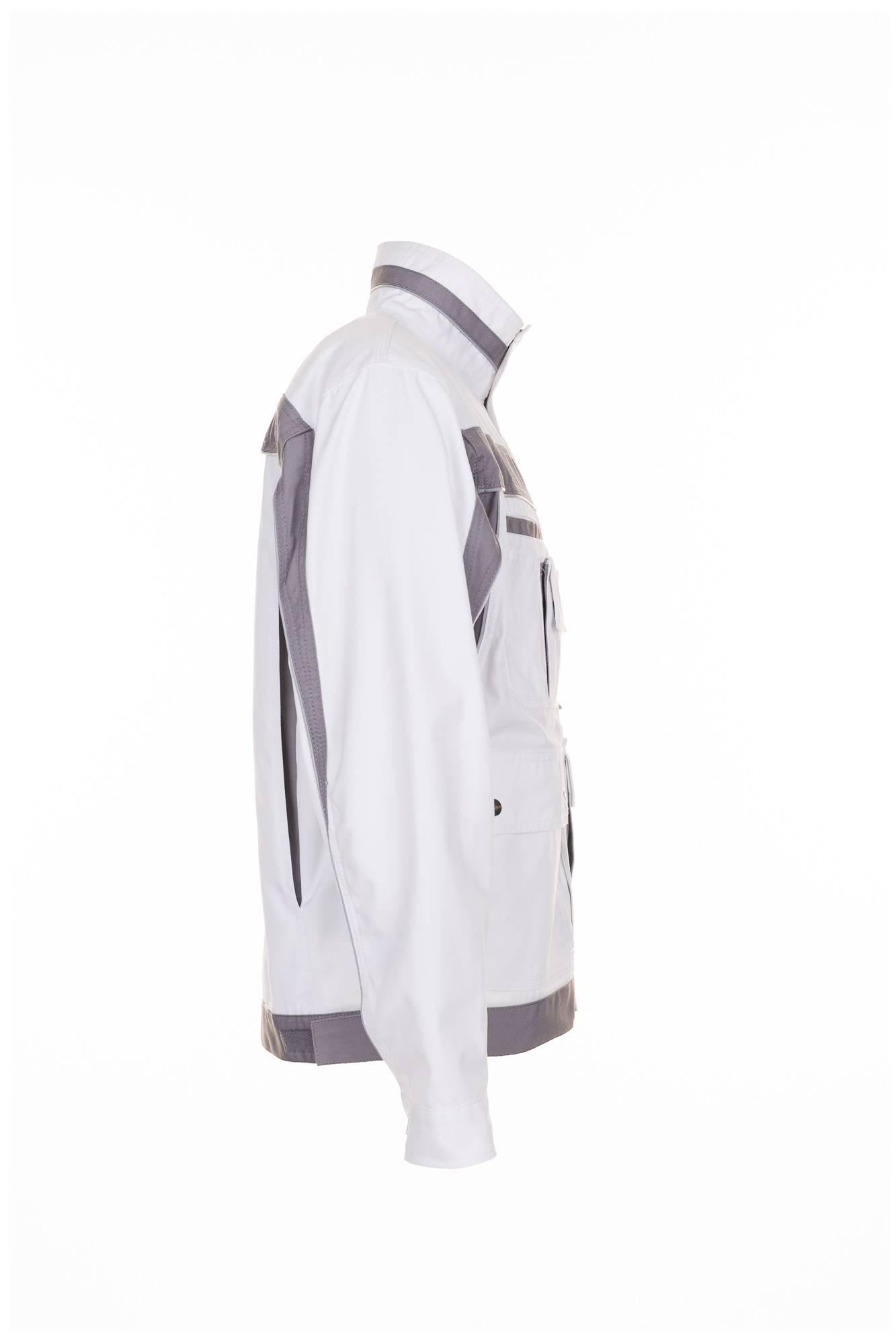 Planam Plaline Bundjacke reinweiß/zink 60 2503060