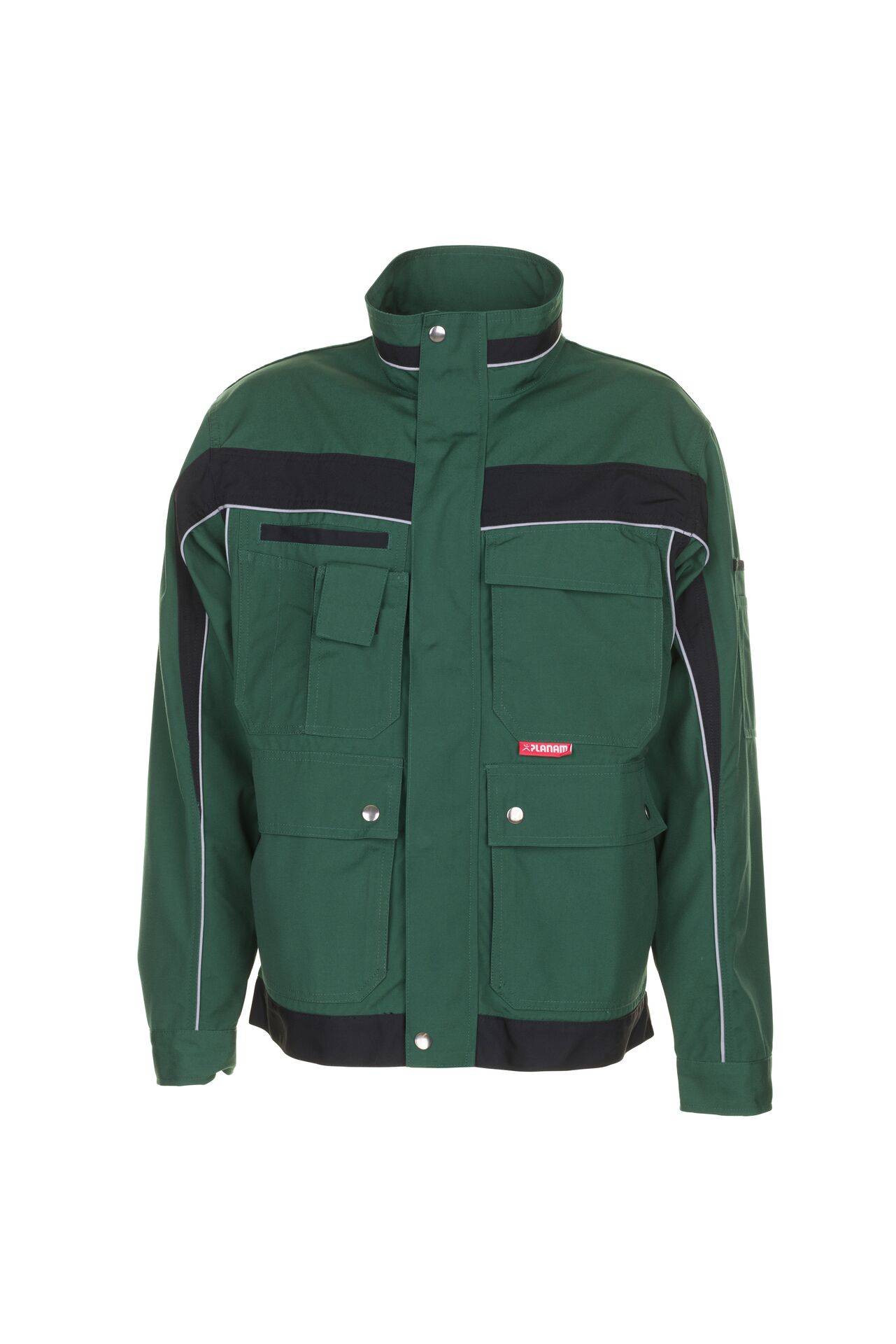 PLANAM Bundjacke grün/schwarz Plaline Gr. 42