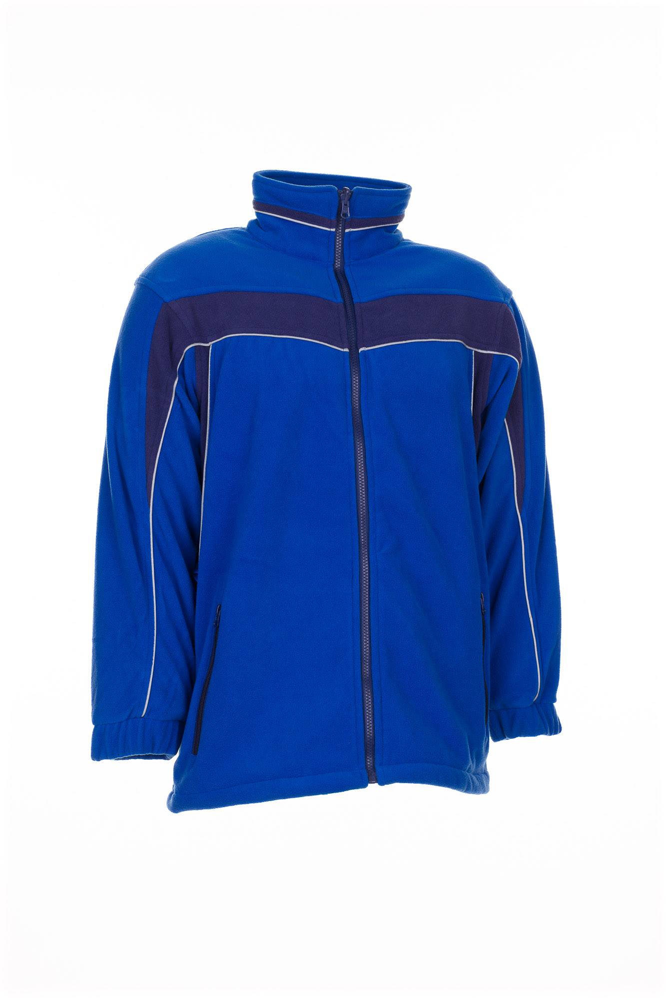 Planam Plaline Fleecejacke kornblumenblau/marine 4XL 2561068