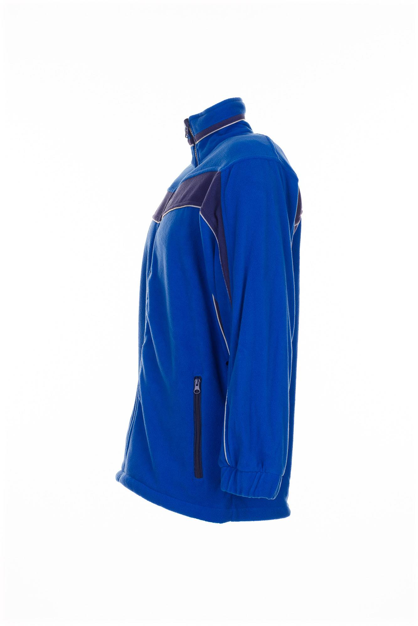 Planam Plaline Fleecejacke kornblumenblau/marine XXXL 2561064