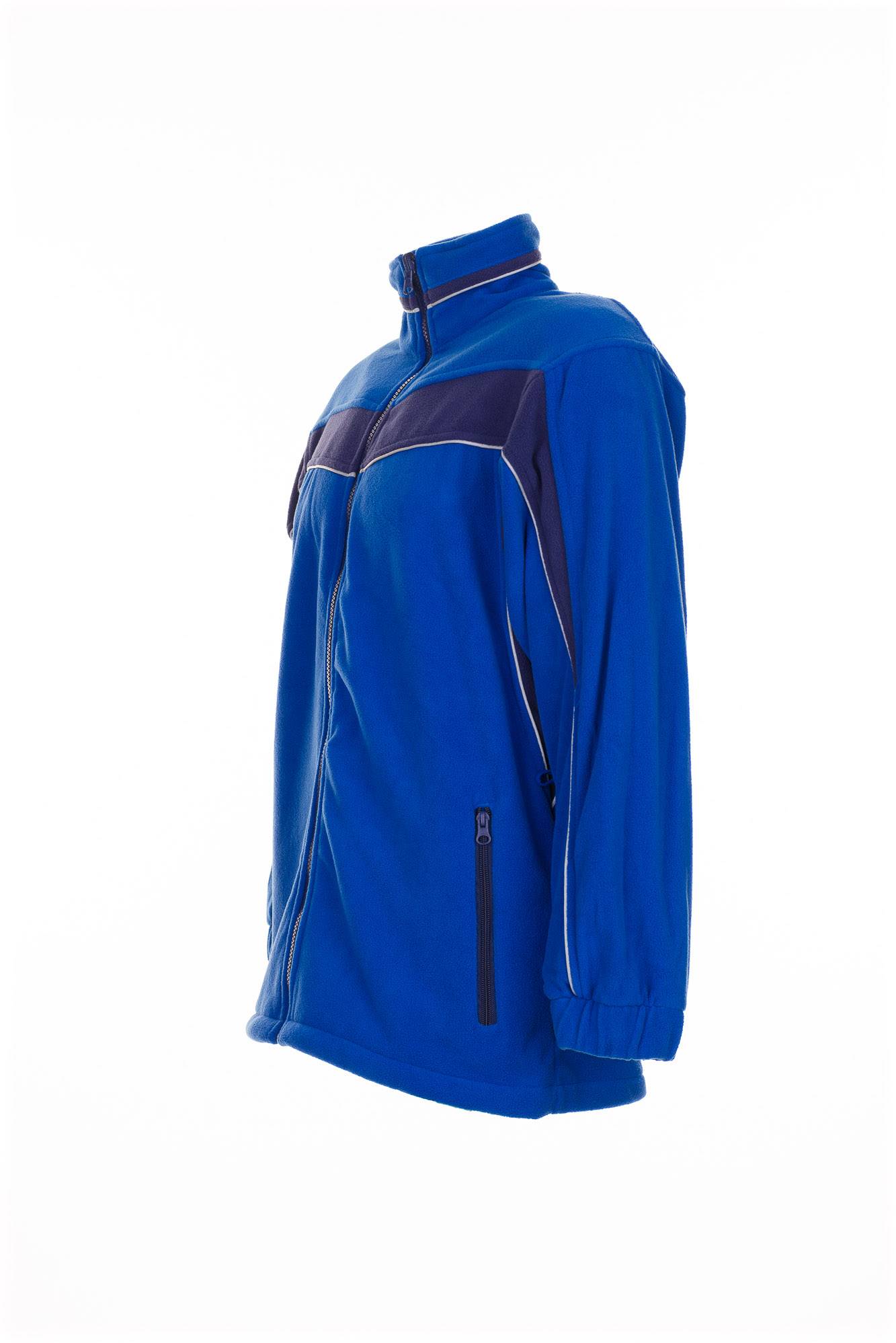 Planam Plaline Fleecejacke kornblumenblau/marine XXL 2561060