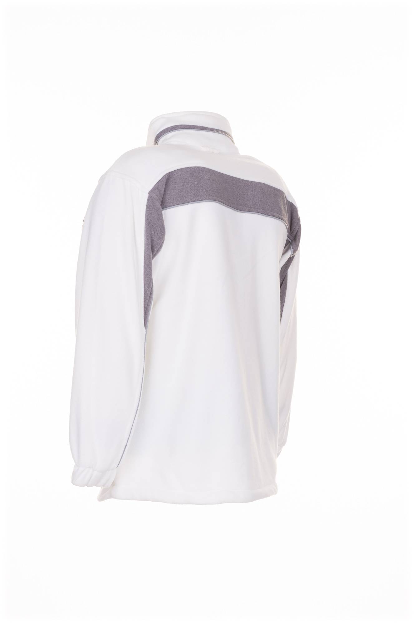 Planam Plaline Fleecejacke reinweiß/zink XS 2563040