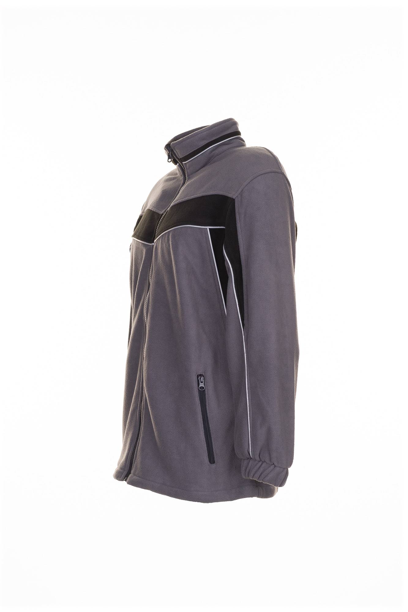 Planam Plaline Fleecejacke schiefer/schwarz XS 2566040