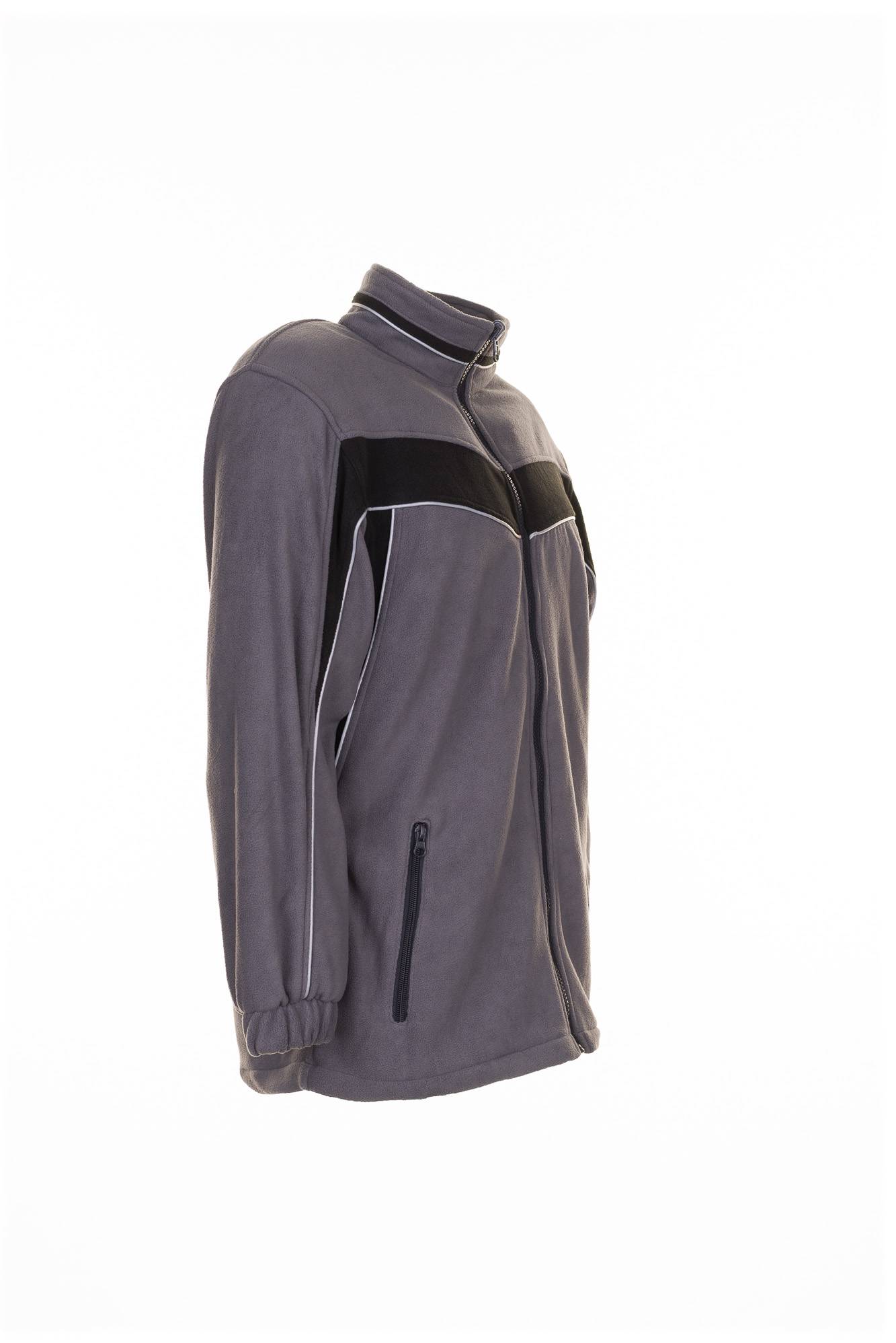 Planam Plaline Fleecejacke schiefer/schwarz XXL 2566060