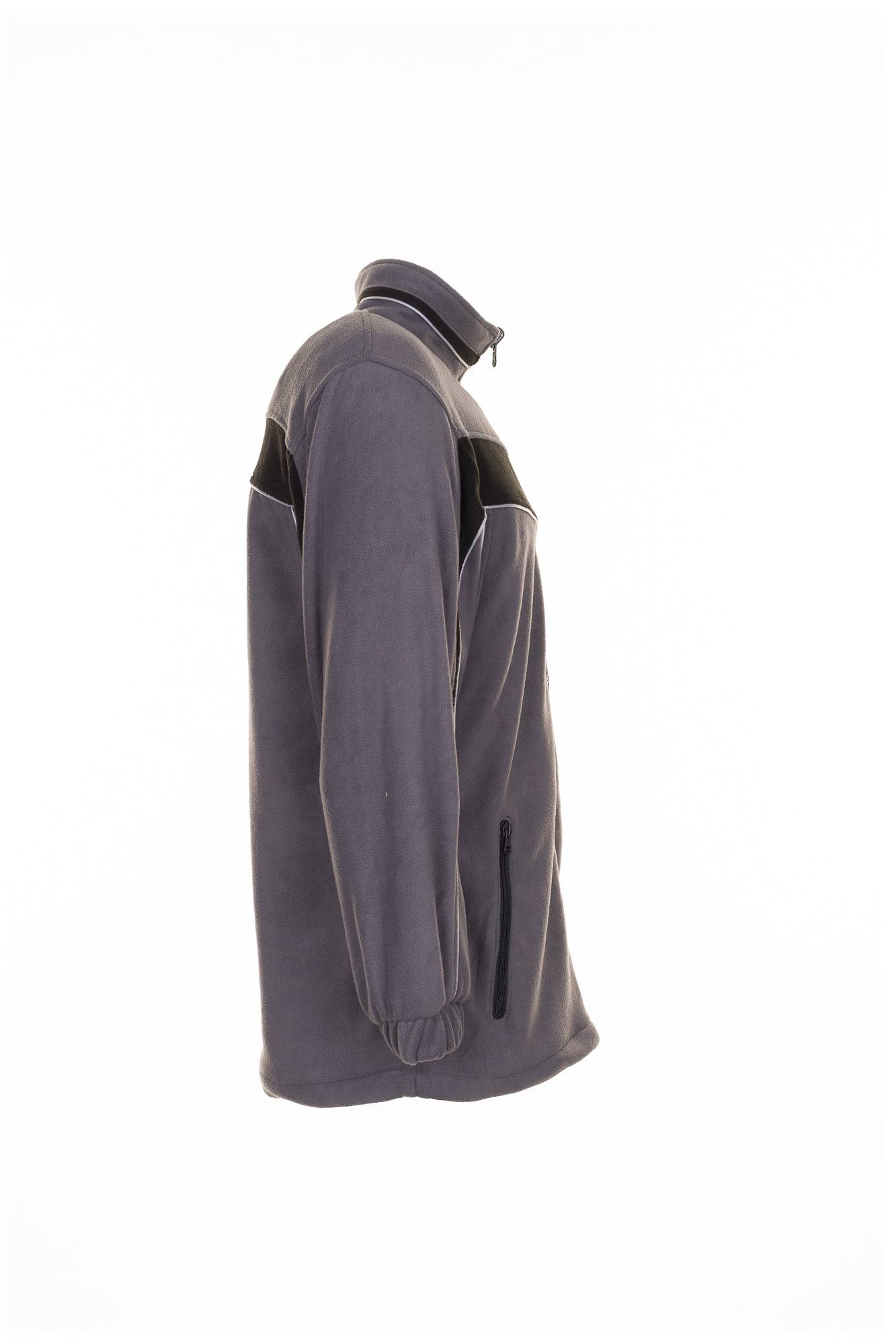 Planam Plaline Fleecejacke schiefer/schwarz XXL 2566060