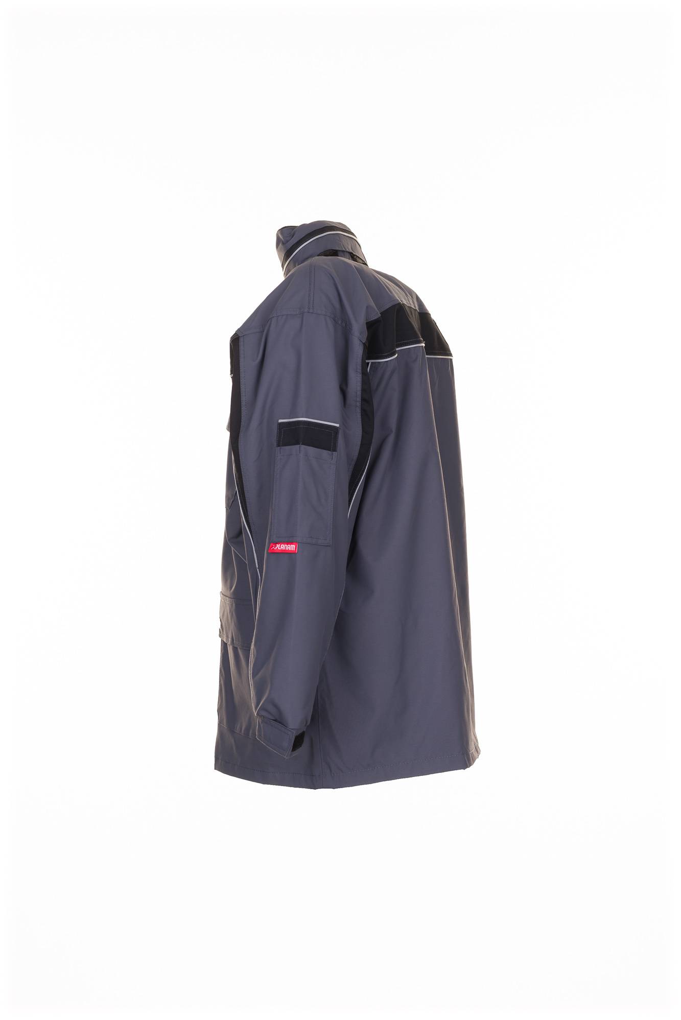 Planam Plaline Allwetterjacke schiefer/schwarz XS 2576040