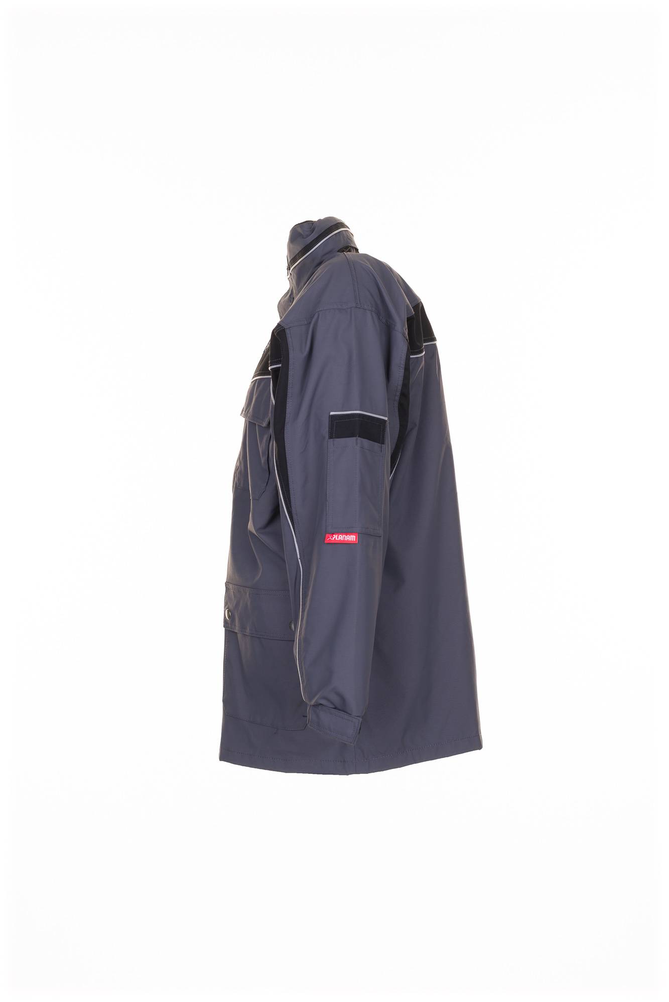 Planam Plaline Allwetterjacke schiefer/schwarz XS 2576040