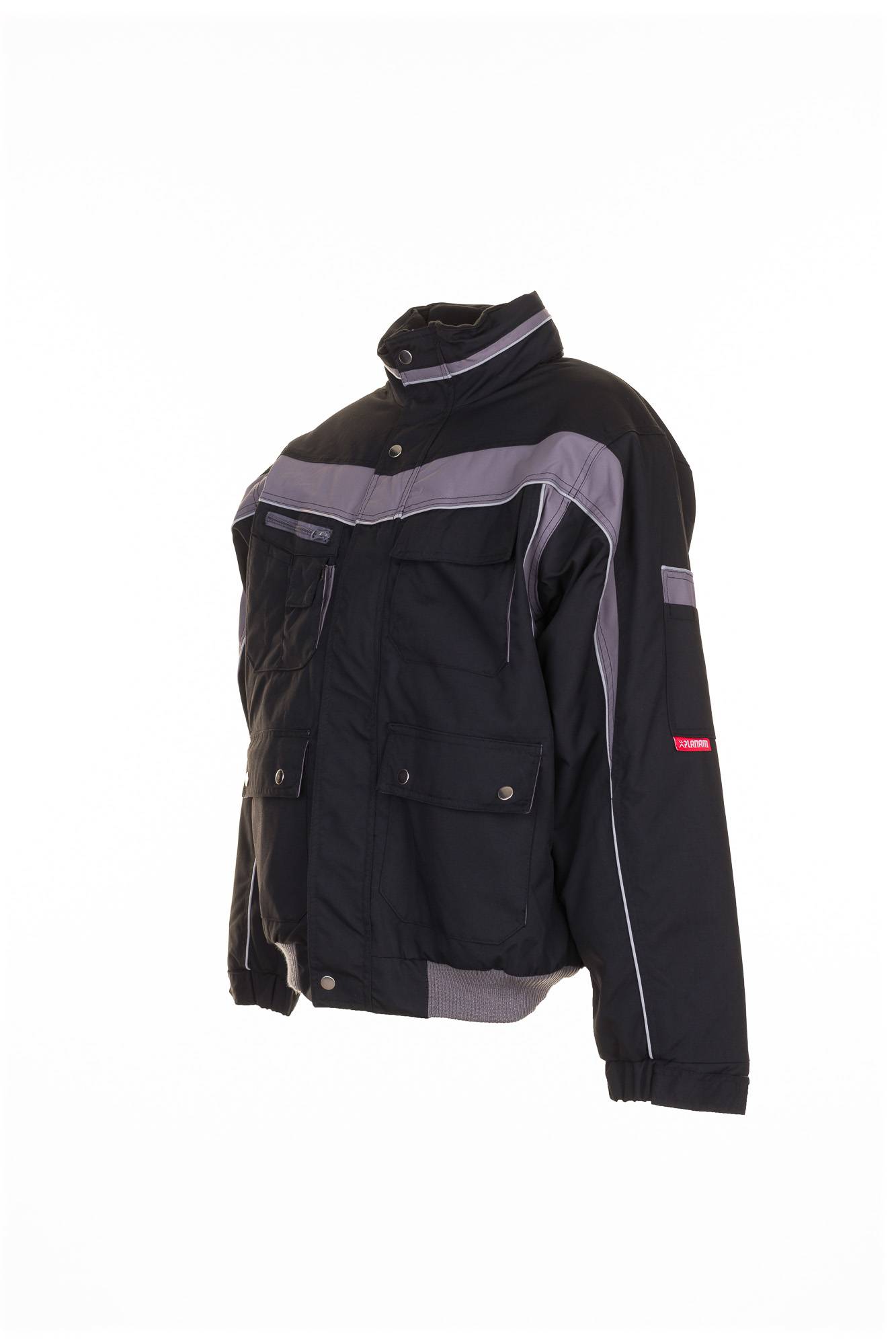 Planam Plaline Winterblouson schwarz/zink XS 2590040
