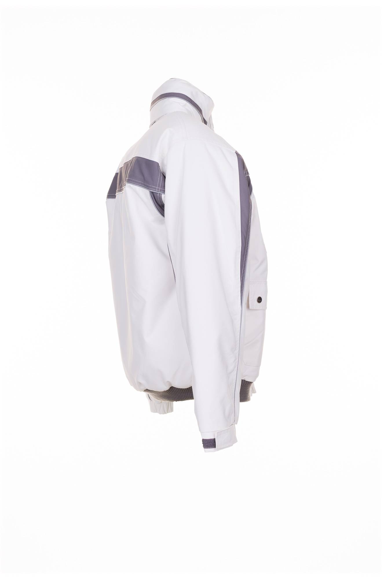 Planam Plaline Winterblouson reinweiß/zink XS 2593040