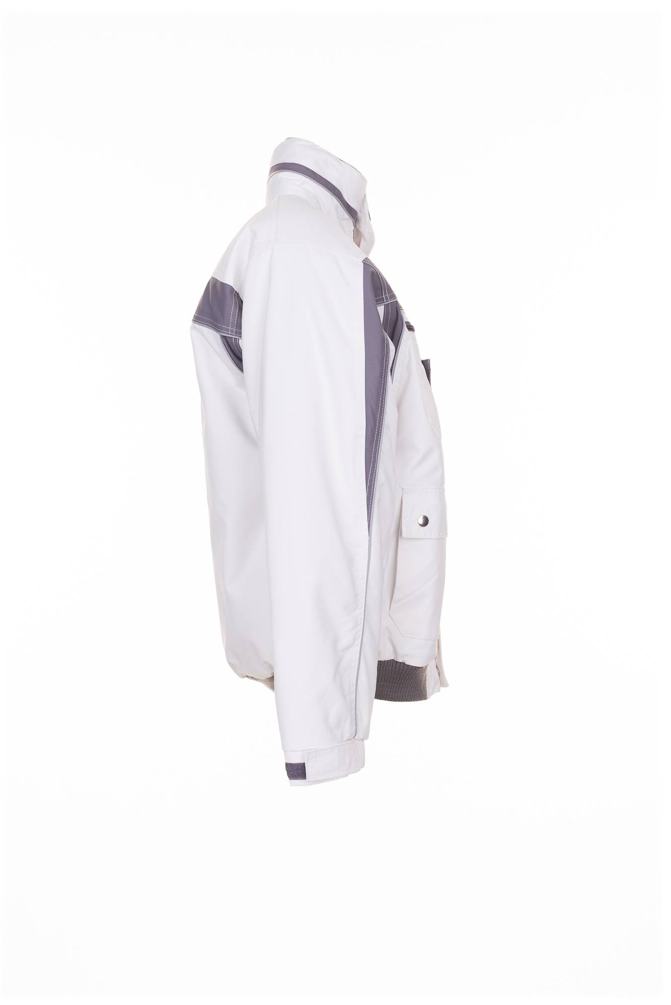 Planam Plaline Winterblouson reinweiß/zink XS 2593040