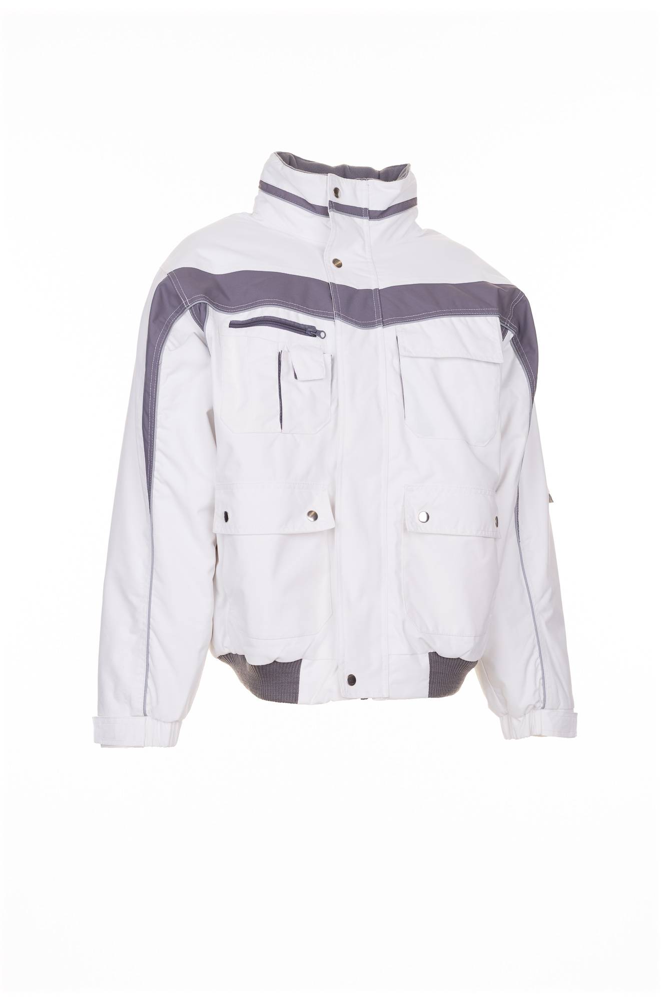 Planam Plaline Winterblouson reinweiß/zink XS 2593040