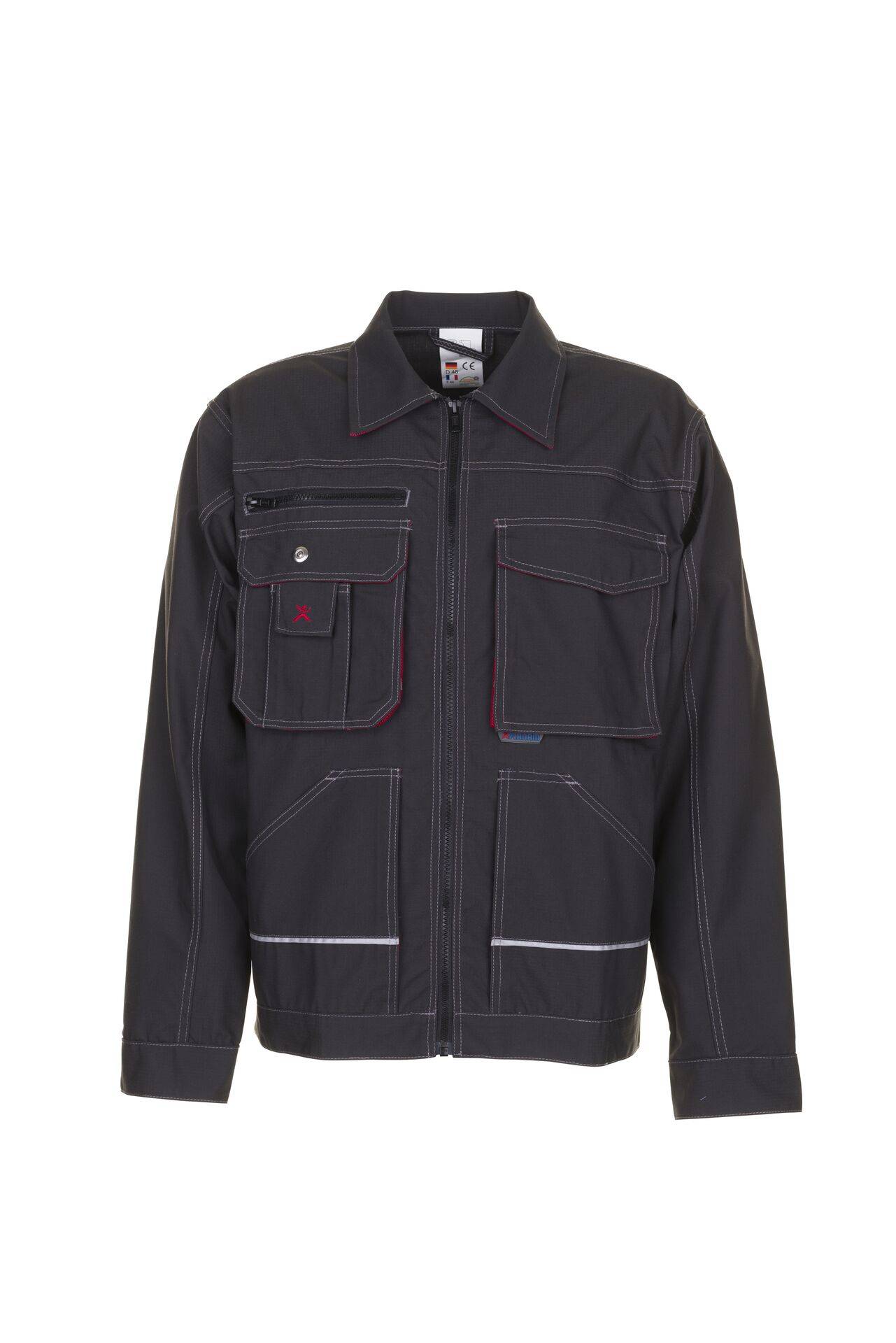 PLANAM Bundjacke anthrazit/rot Basalt Gr. 58