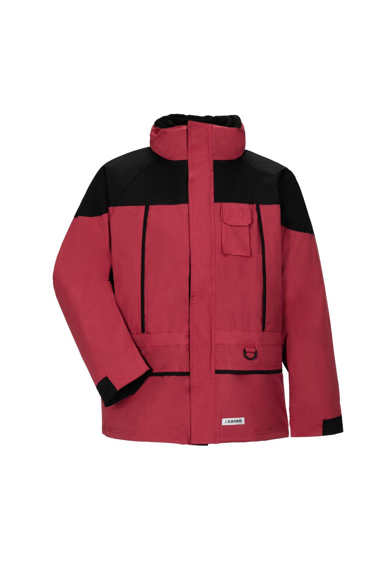 PLANAM Twister Jacke rot/schwarz Outdoor Gr. L