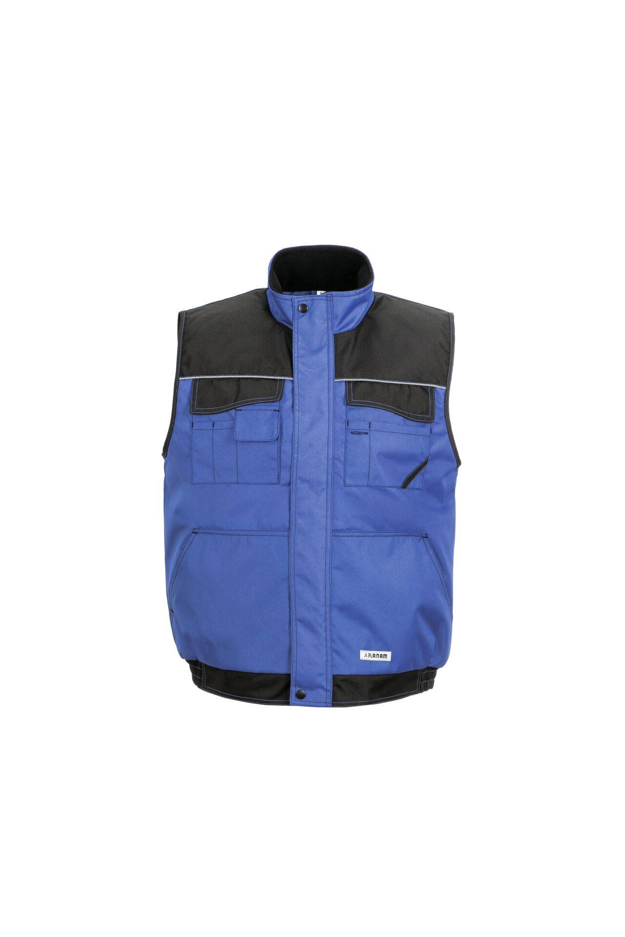 PLANAM Dust Weste royalblau/schwarz Outdoor Gr. L