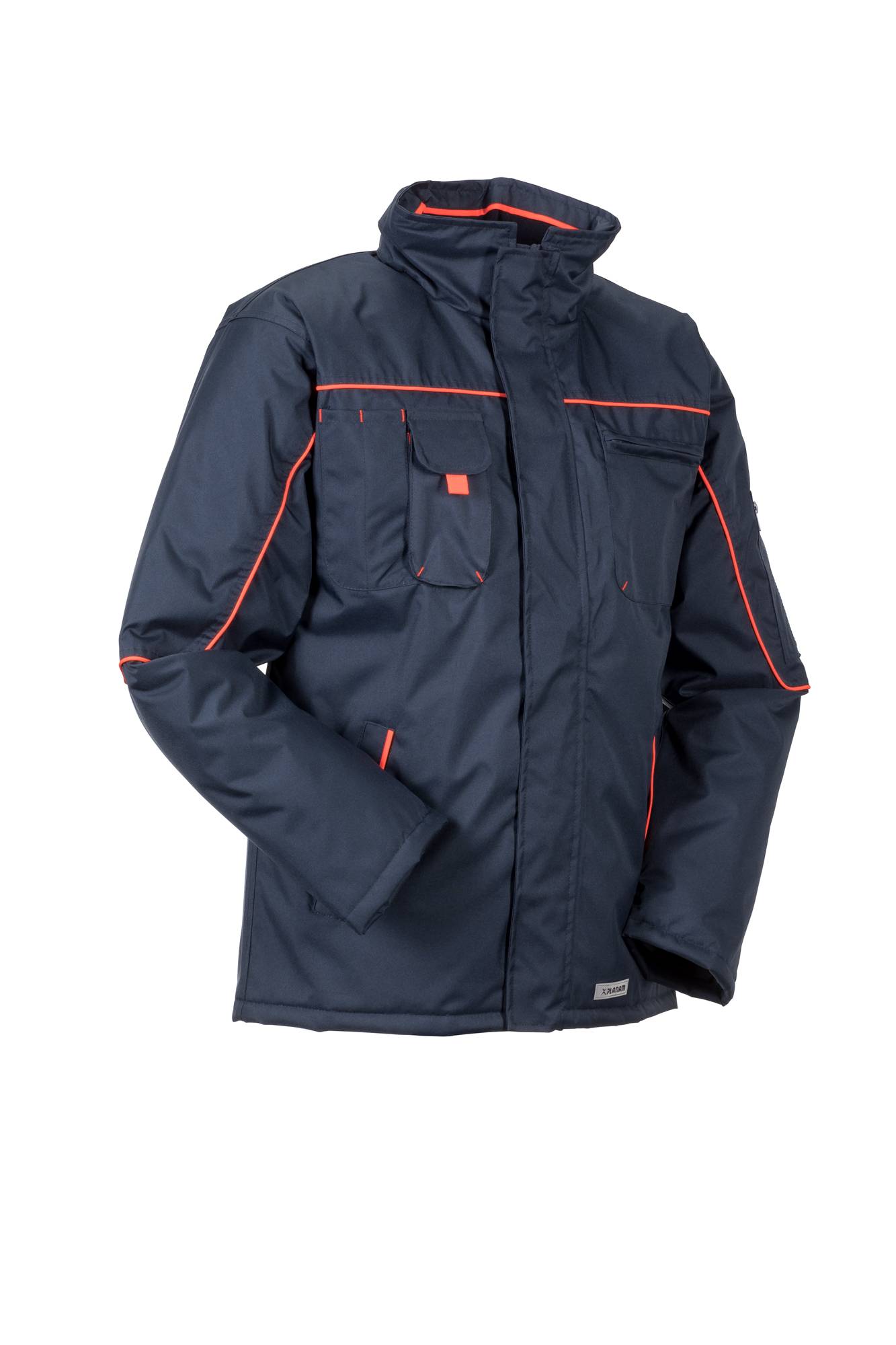 Planam Outdoor Piper Jacke marine/orange XXXL 3536064
