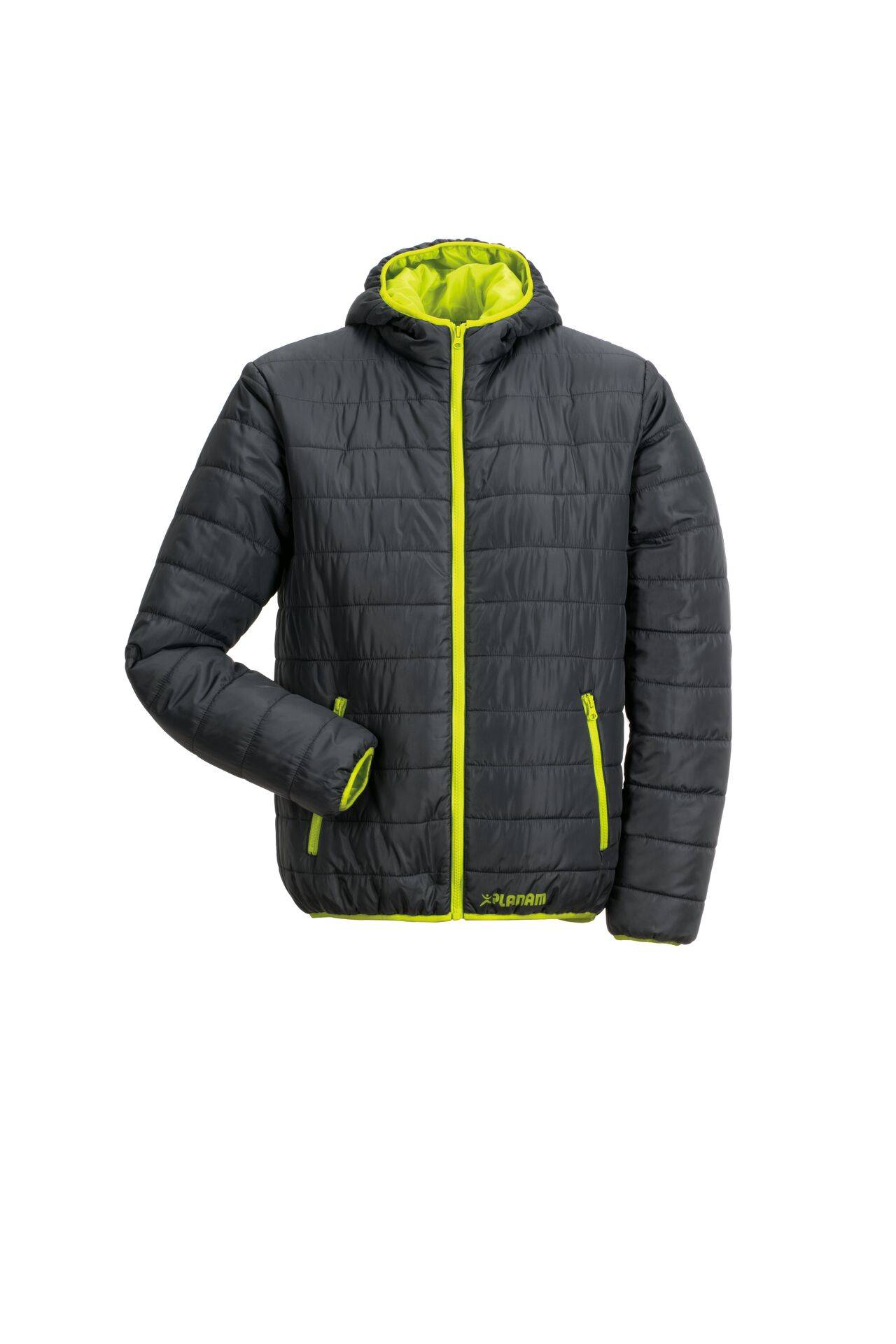 PLANAM Lizard Jacke marine/grün Outdoor Gr. XL