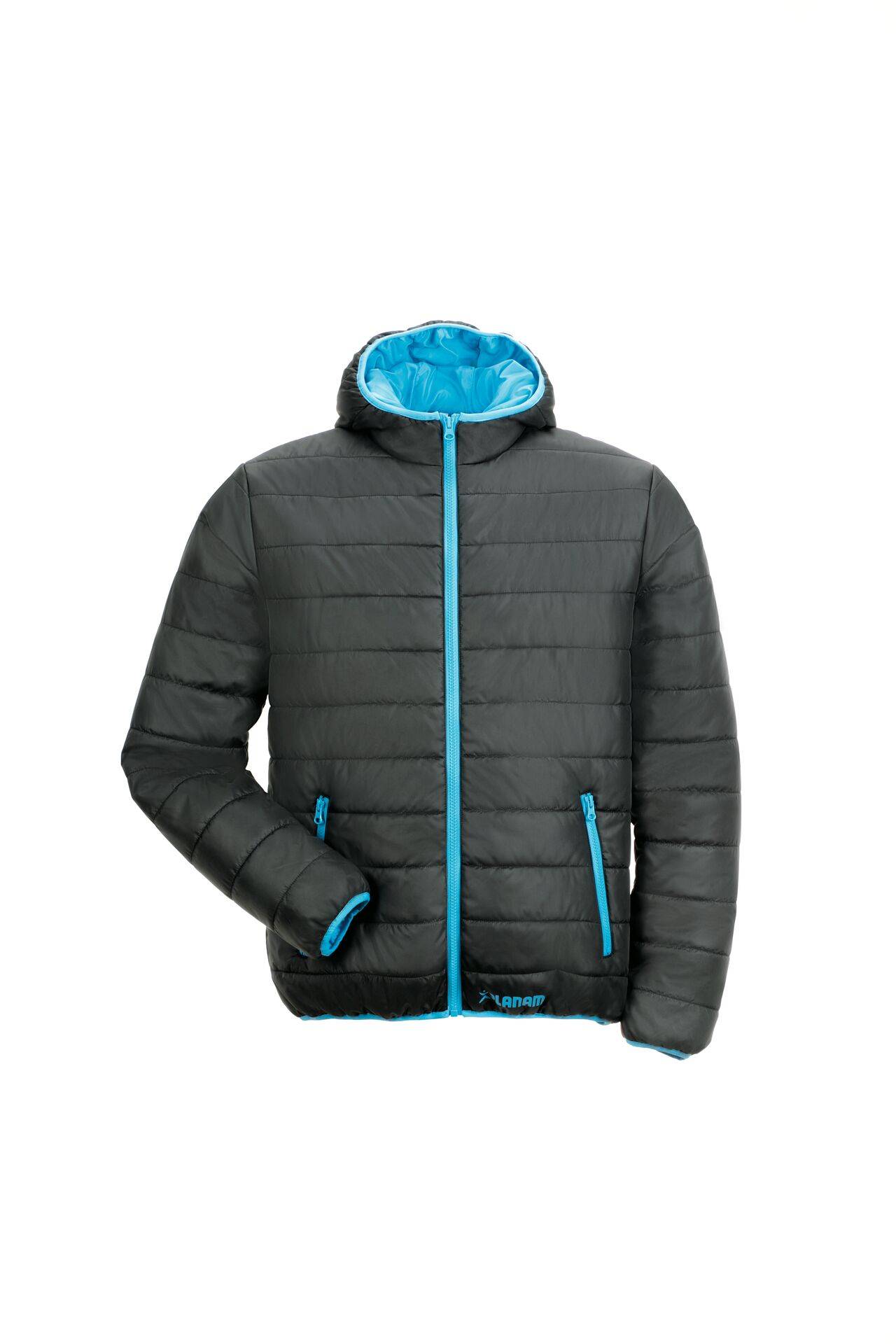 PLANAM Lizard Jacke schwarz/blau Outdoor Gr. XXL