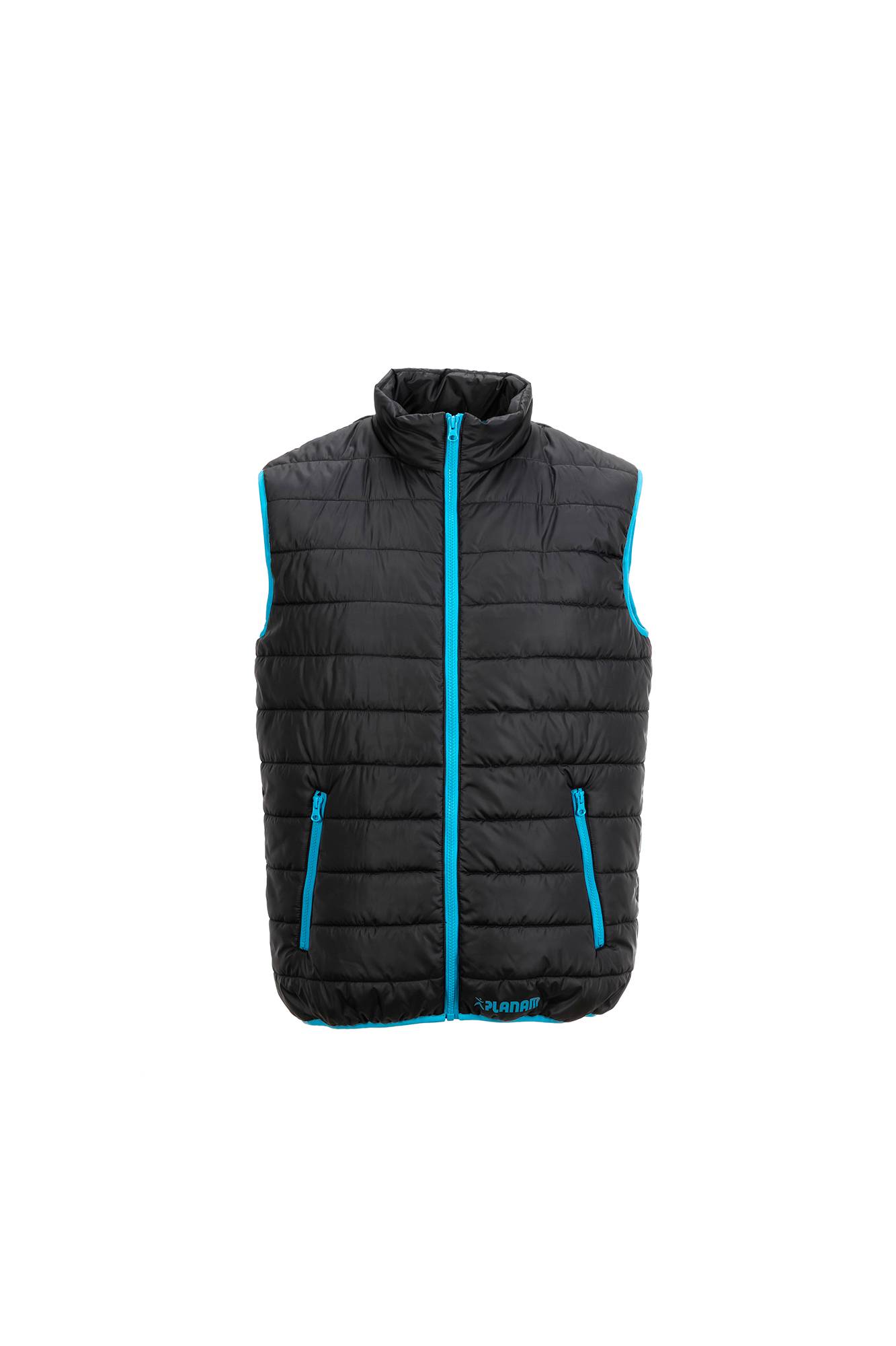 Planam Lizard Weste schwarz/blau XXL 3698060