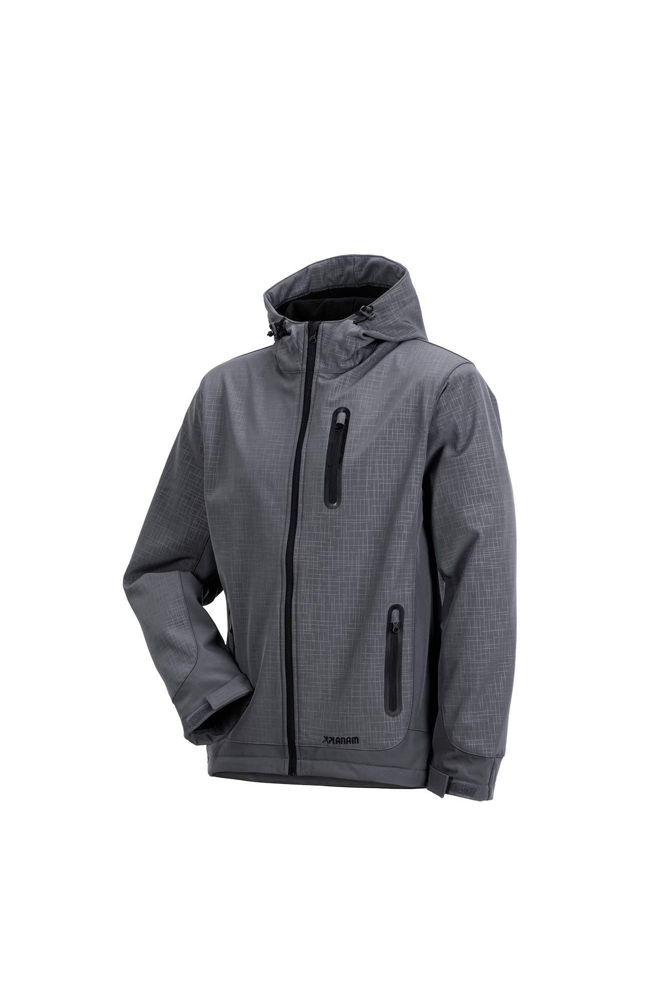Planam Outdoor Cube Softshelljacke schiefer XXXL 3701064
