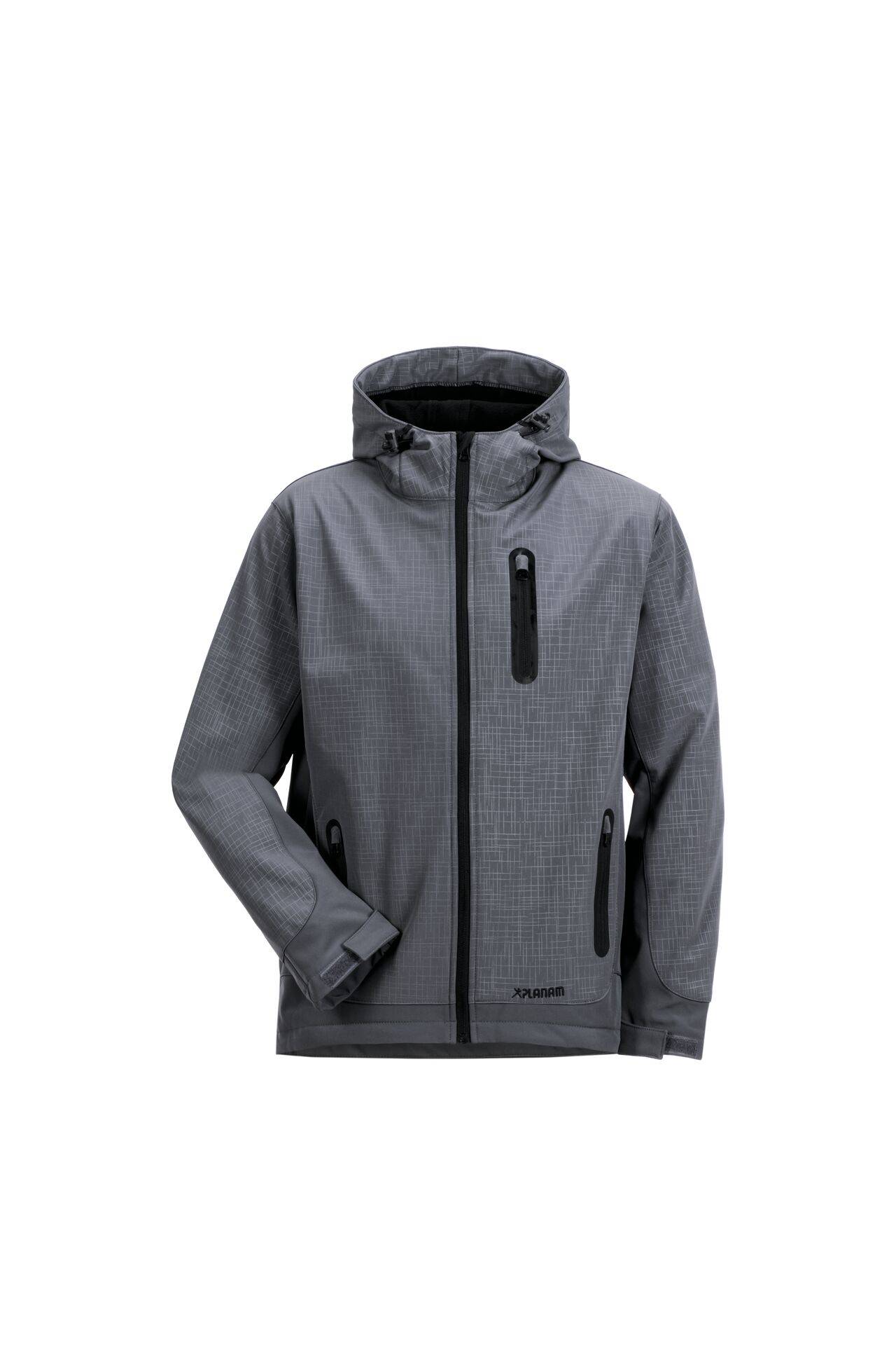 Planam Outdoor Cube Softshelljacke schiefer M 3701048