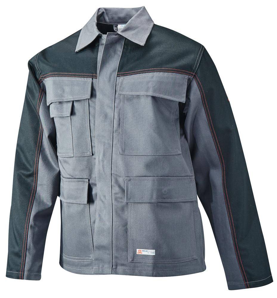 Planam Weld Shield Jacke grau/schwarz 60 5510060