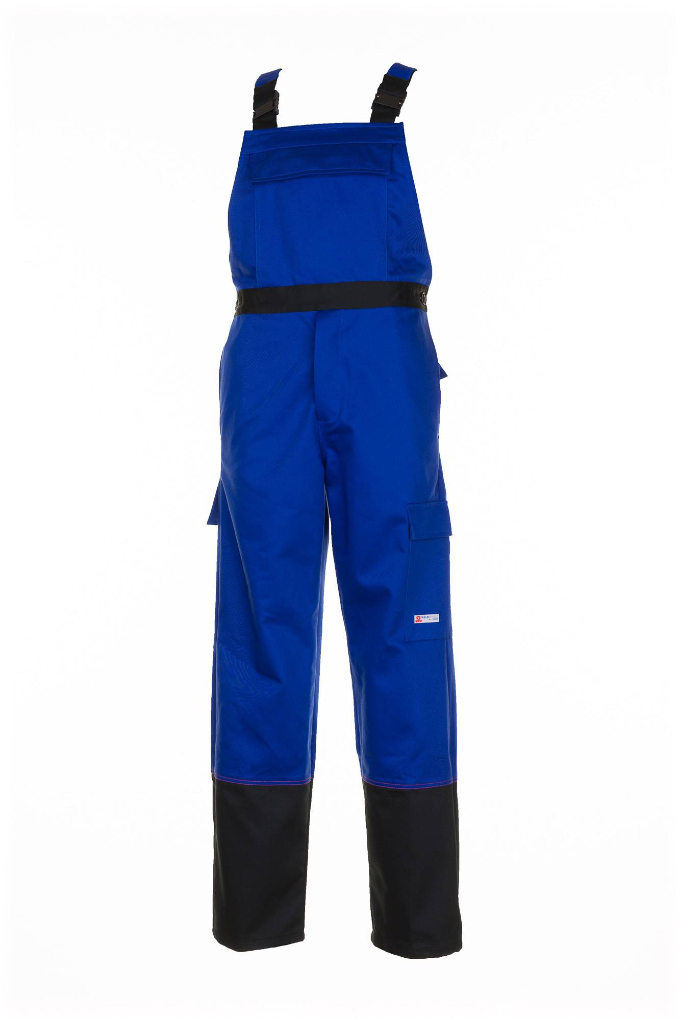 Planam Weld Shield Latzhose kornblumenblau/schwarz 62 5531062