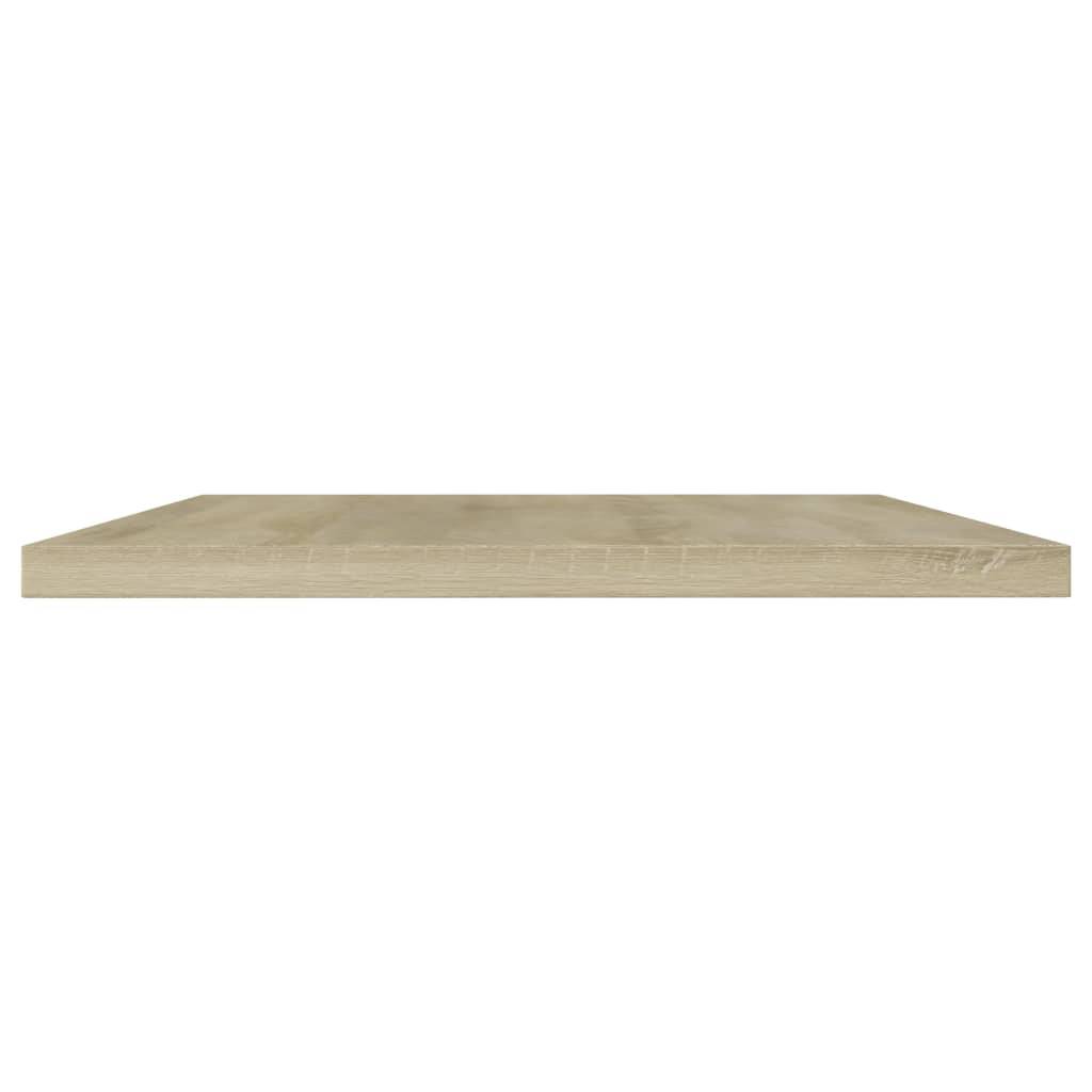 vidaXL Bücherregal-Bretter 4 Stk. Sonoma-Eiche 40x30x1,5 cm