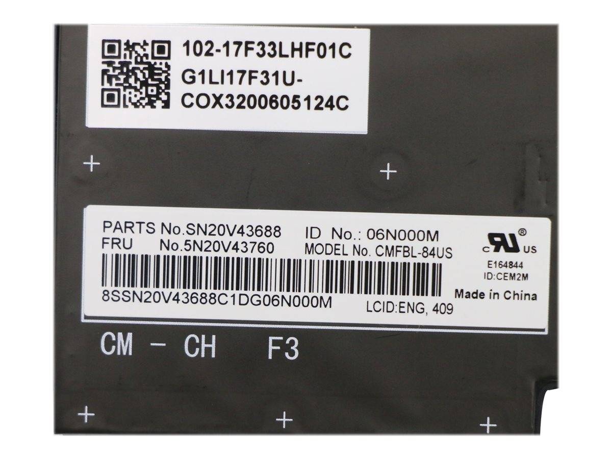 LENOVO - Chicony - Ersatztastatur Notebook - hinterleuchtet