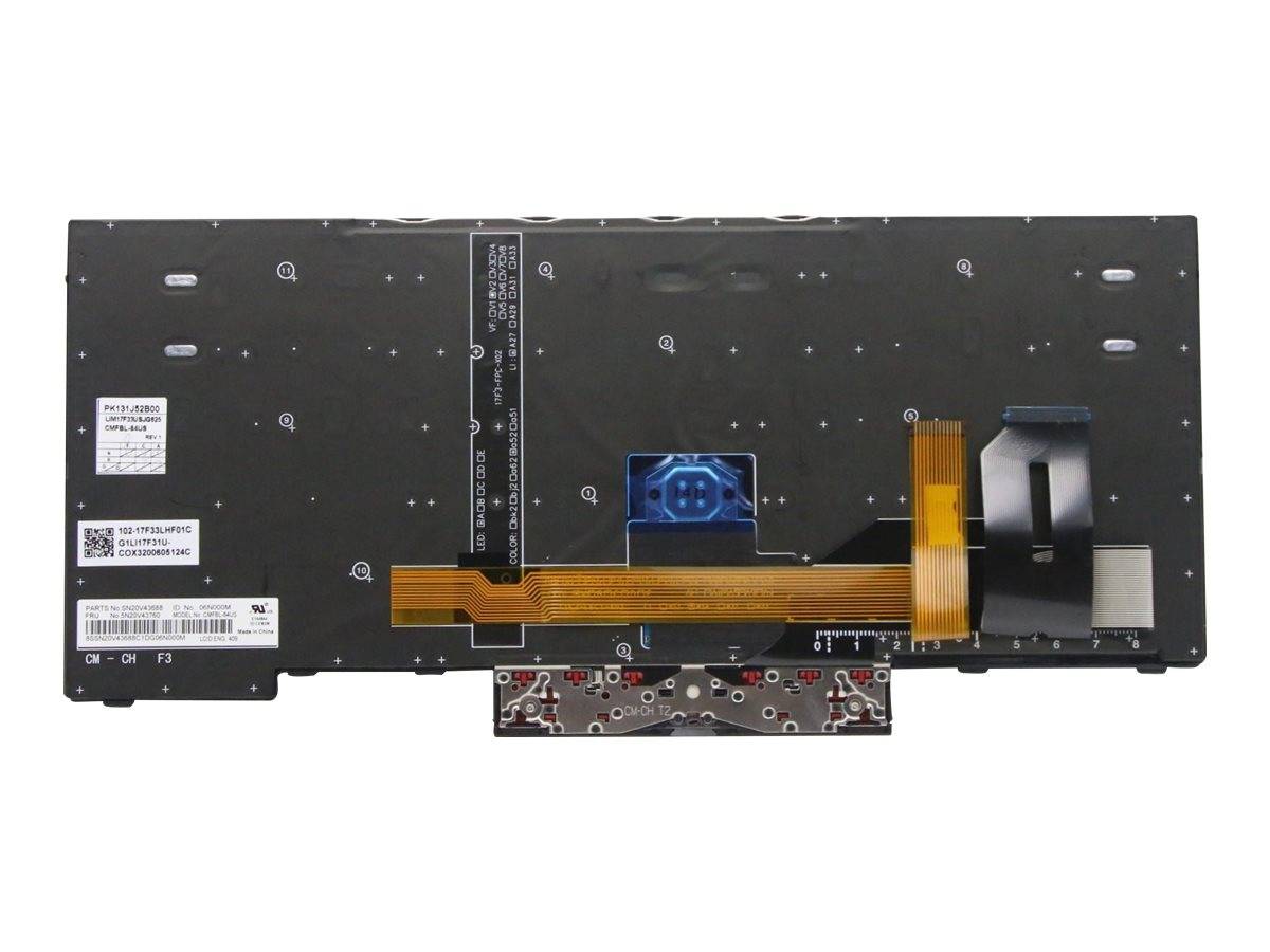LENOVO - Chicony - Ersatztastatur Notebook - hinterleuchtet