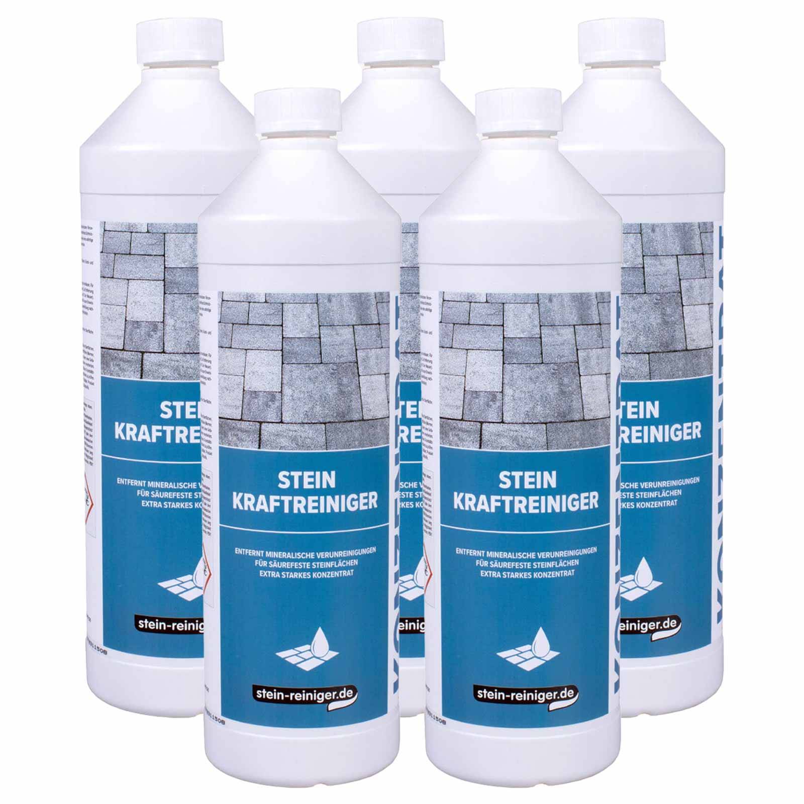 stein-reiniger.de Stein Kraftreiniger Konzentrat Sets - Menge:5