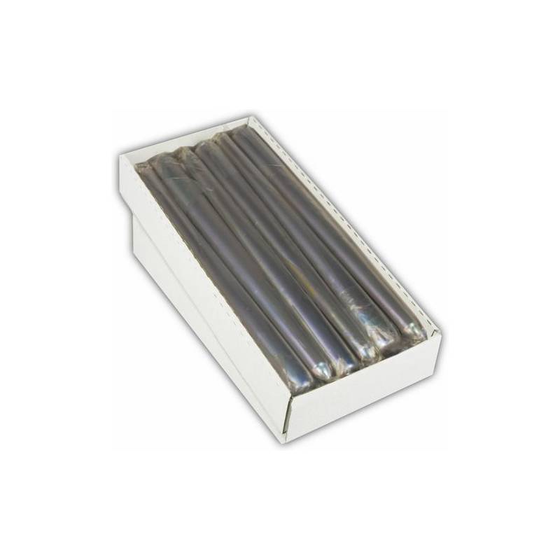 STARPAK Leuchterkerzen, 22 mm, silber