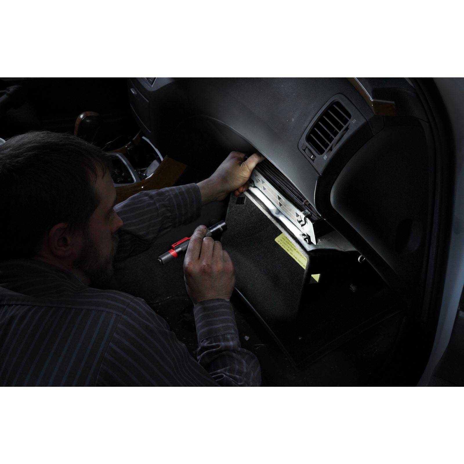 Milwaukee Stiftlampe IPL-LED, Werkstattlampe, Taschenlampe, Inspektionslampe, 30m, 3V