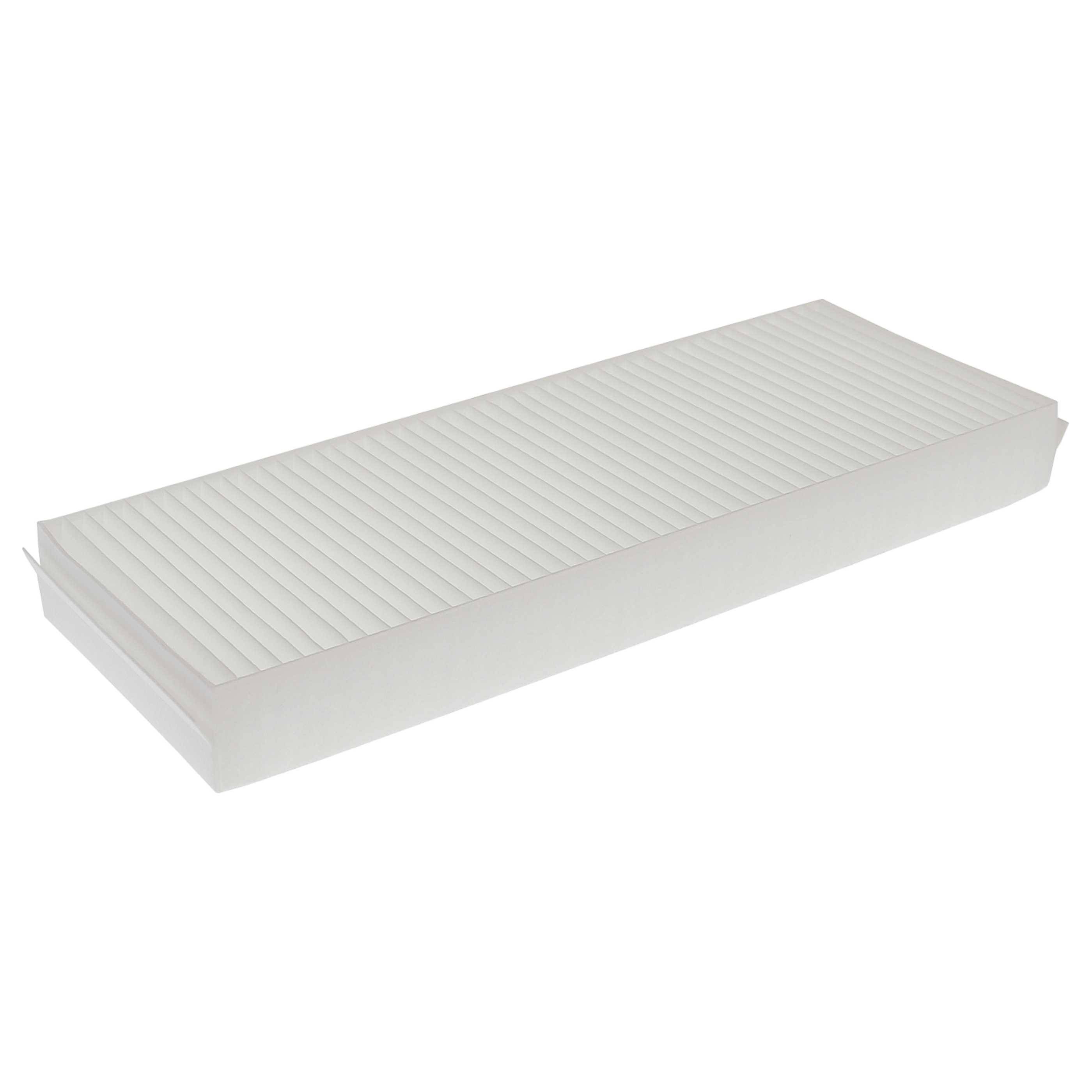 vhbw Filterset Ersatz für Zehnder 527003440 für Lüftungsgerät - Luftfilter G4 / F7 (2 Stück), 48 x 18 x 10 cm, Weiß