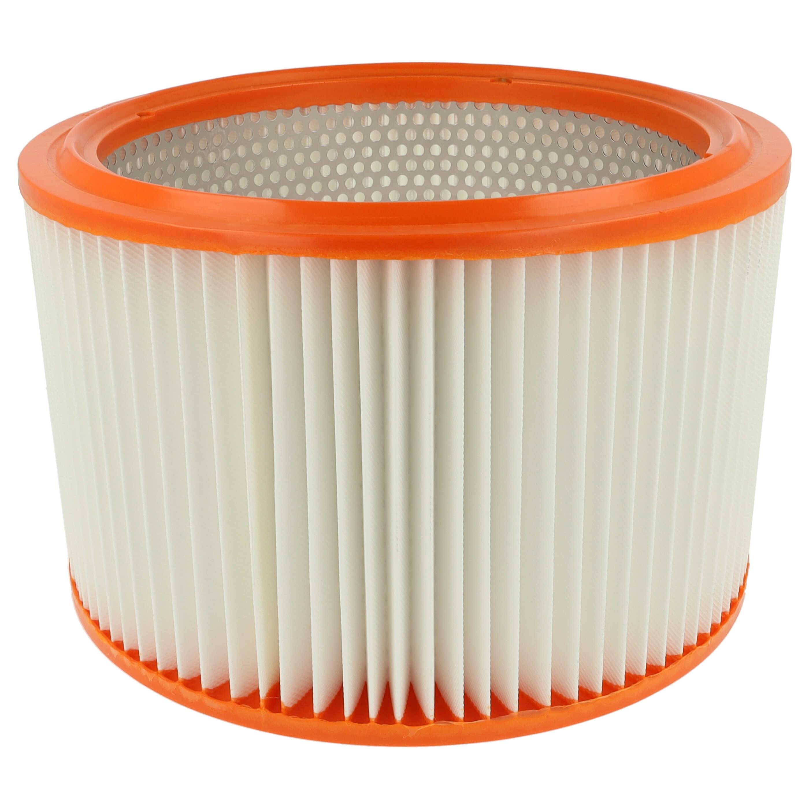 vhbw Lamellenfilter kompatibel mit Nilfisk 50-2H PC, 50-0H PC, 30-2M XC, 30-2M PC, 30-2H PC, 30-0H PC, 302000726, 107400564 Handstaubsauger