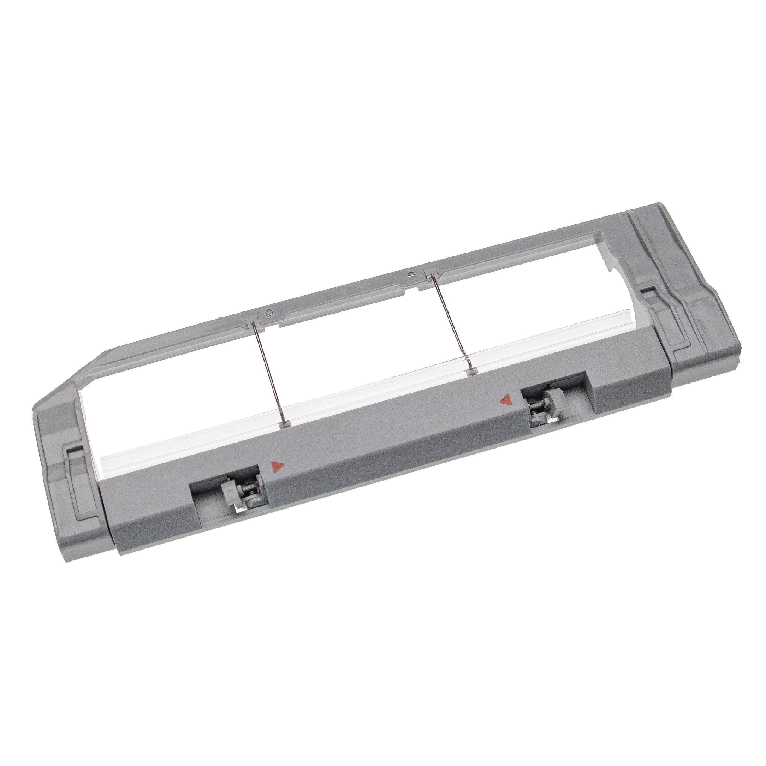 vhbw Ersatz Bürstenabdeckung kompatibel mit Xiaomi Roborock S51, S52, S55, S6, S5, S5 Max, S50 Saugroboter - Abdeckung der Hauptbürste
