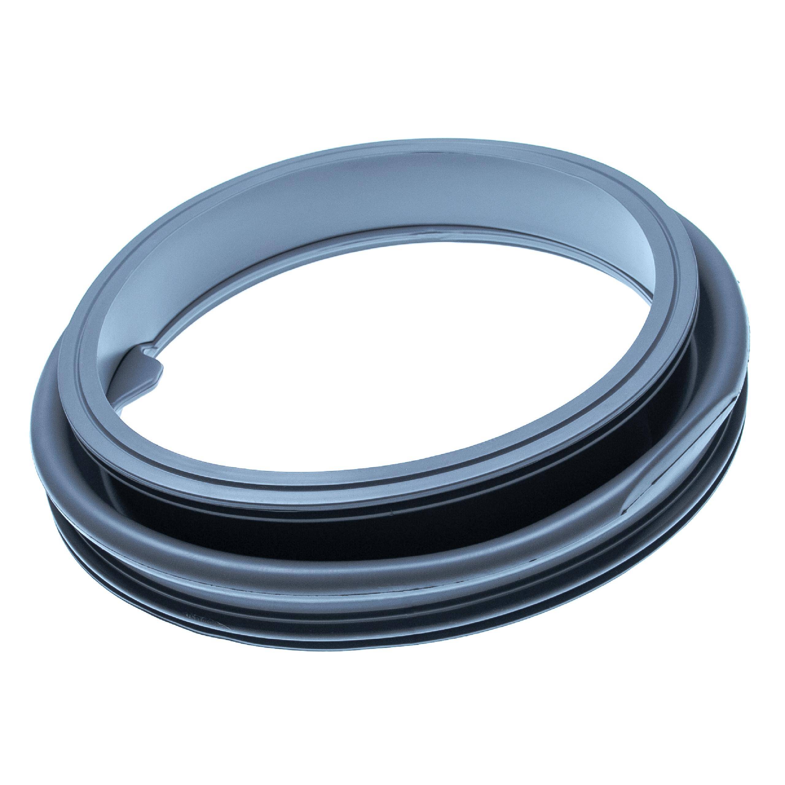 vhbw Türmanschette kompatibel mit Samsung WF1602WCC/XEO, WF1602WCC/YLE, WF1602WCC/YLP Waschmaschine - Gummi, Durchmesser 40 cm, Grau