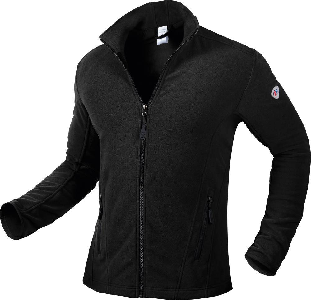 Fleecejacke Herren 1694, schwarz,Gr.S