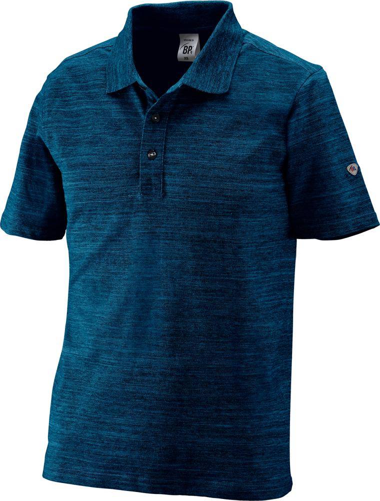 Polo Shirt Sie+Ihn 1712, space nachtblau,Gr.M