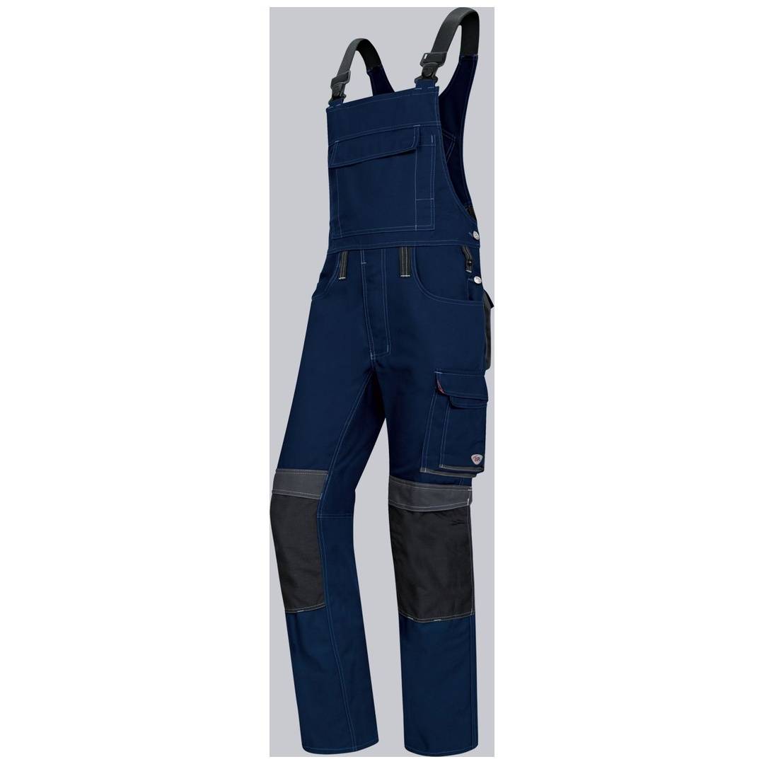 BP Komfort-Latzhose mit Kniepolstertaschen 1802 Gr. 62-normal nachtblau/anthrazit