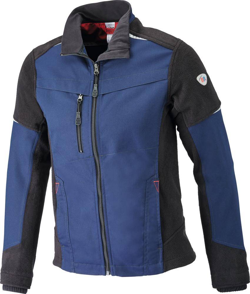 He.Funkt.Jacke 1992 570, Gr.60/62,nachtblau/schw.